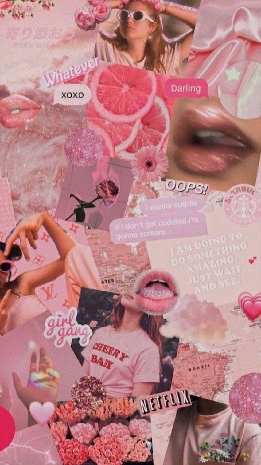 Estetisk collage av vakre farger Bakgrunner