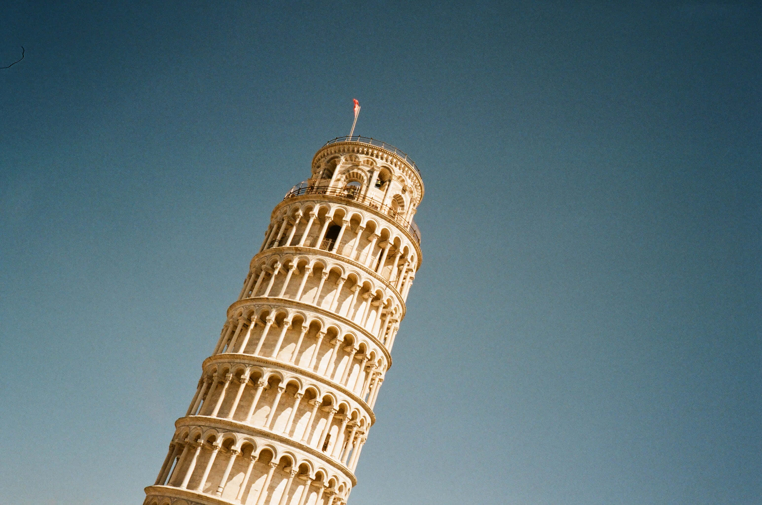 Estetisk fotografi av Det skjeve tårn i Pisa Bakgrunner
