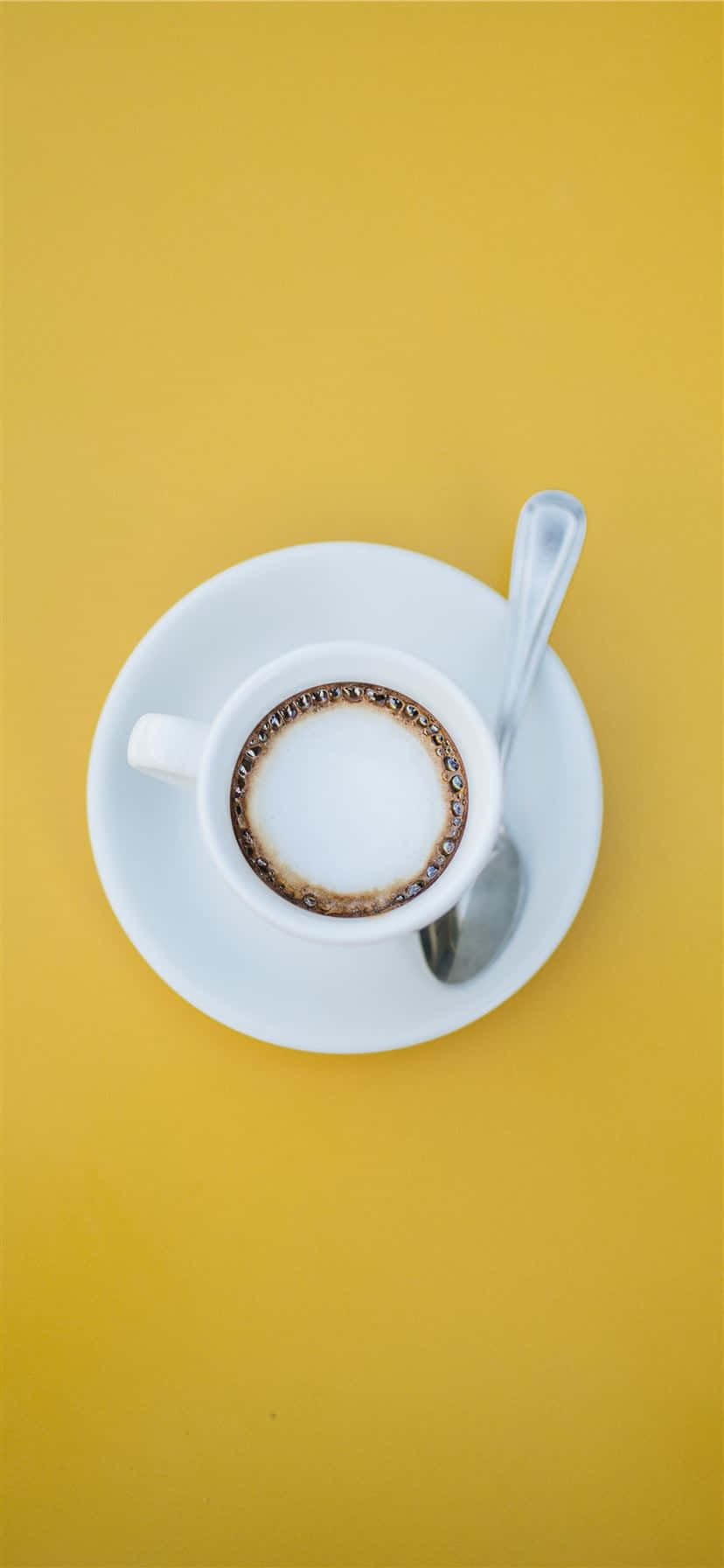 Estetisk Kaffe Med Teskje Bakgrunner