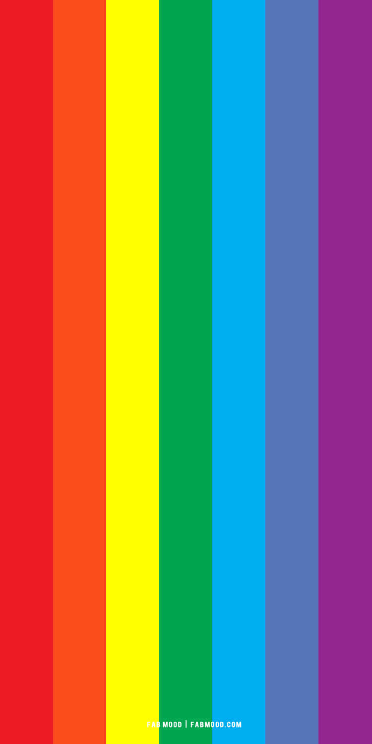 Estetisk LGBT-regnbuestripet Bakgrunner