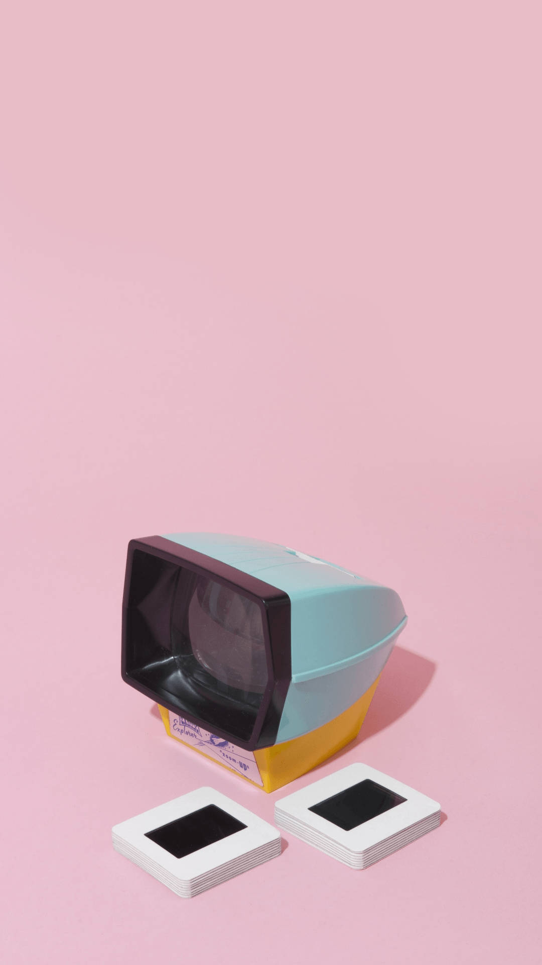 Estetisk retro pastellfarget TV Bakgrunner