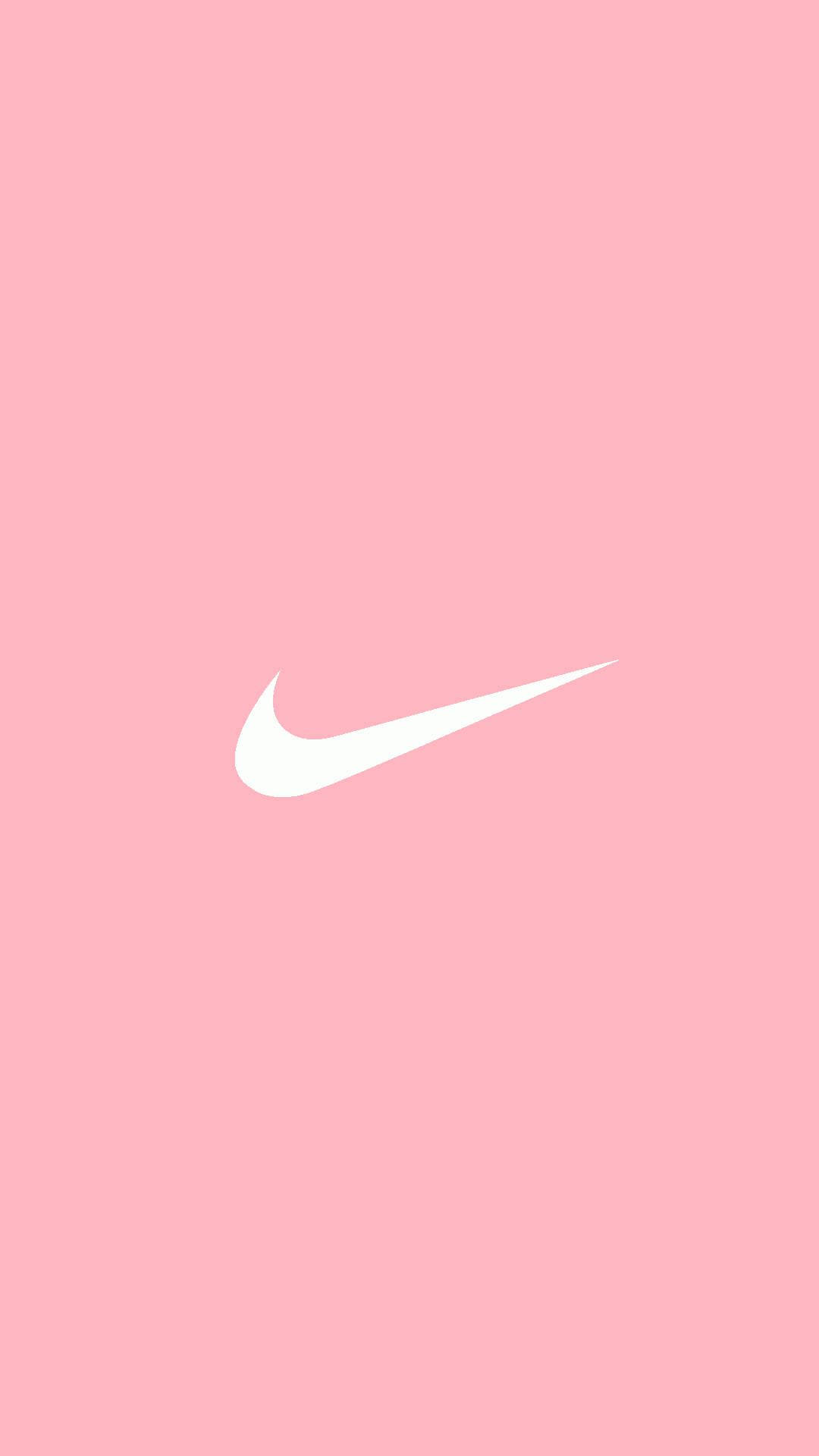 Estetisk rosa Nike Bakgrunner