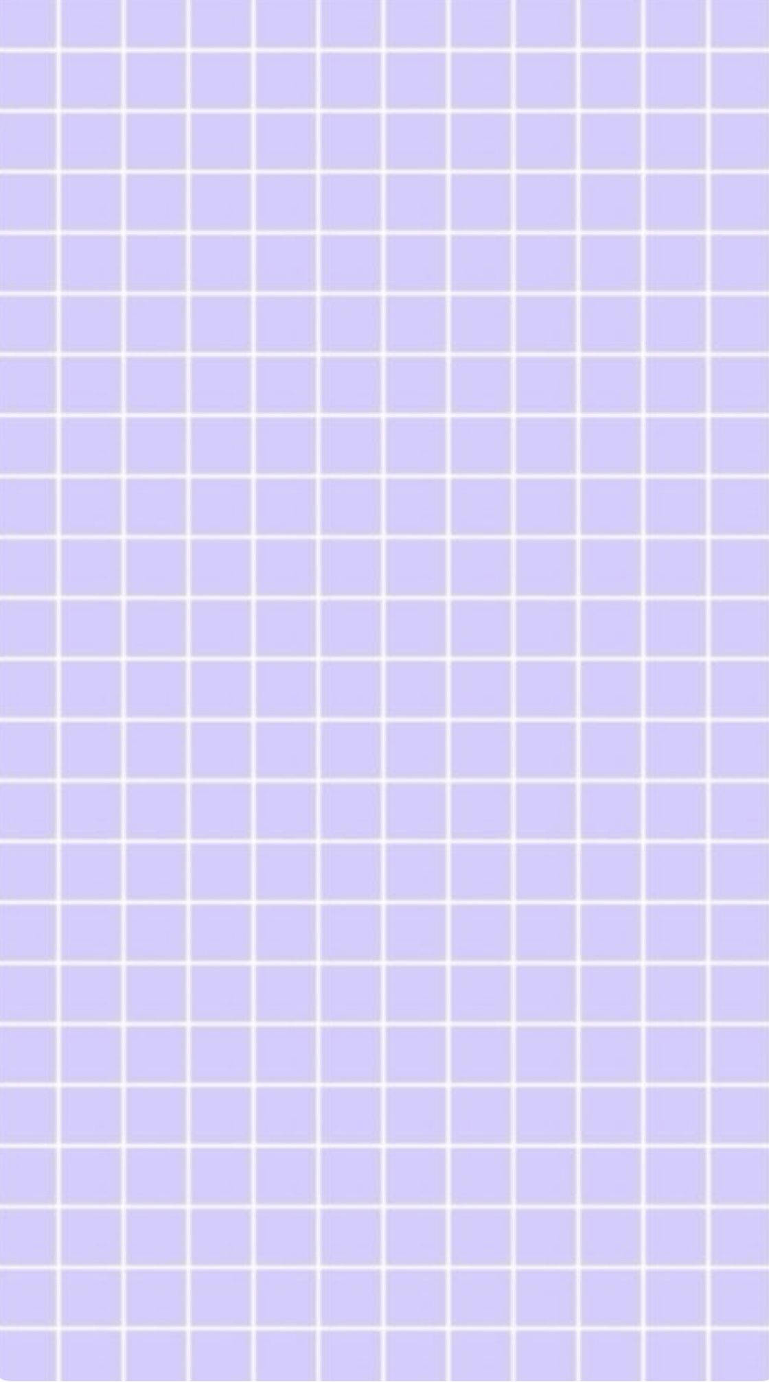 Estetisk rutenett pastell lilla Tumblr Bakgrunner
