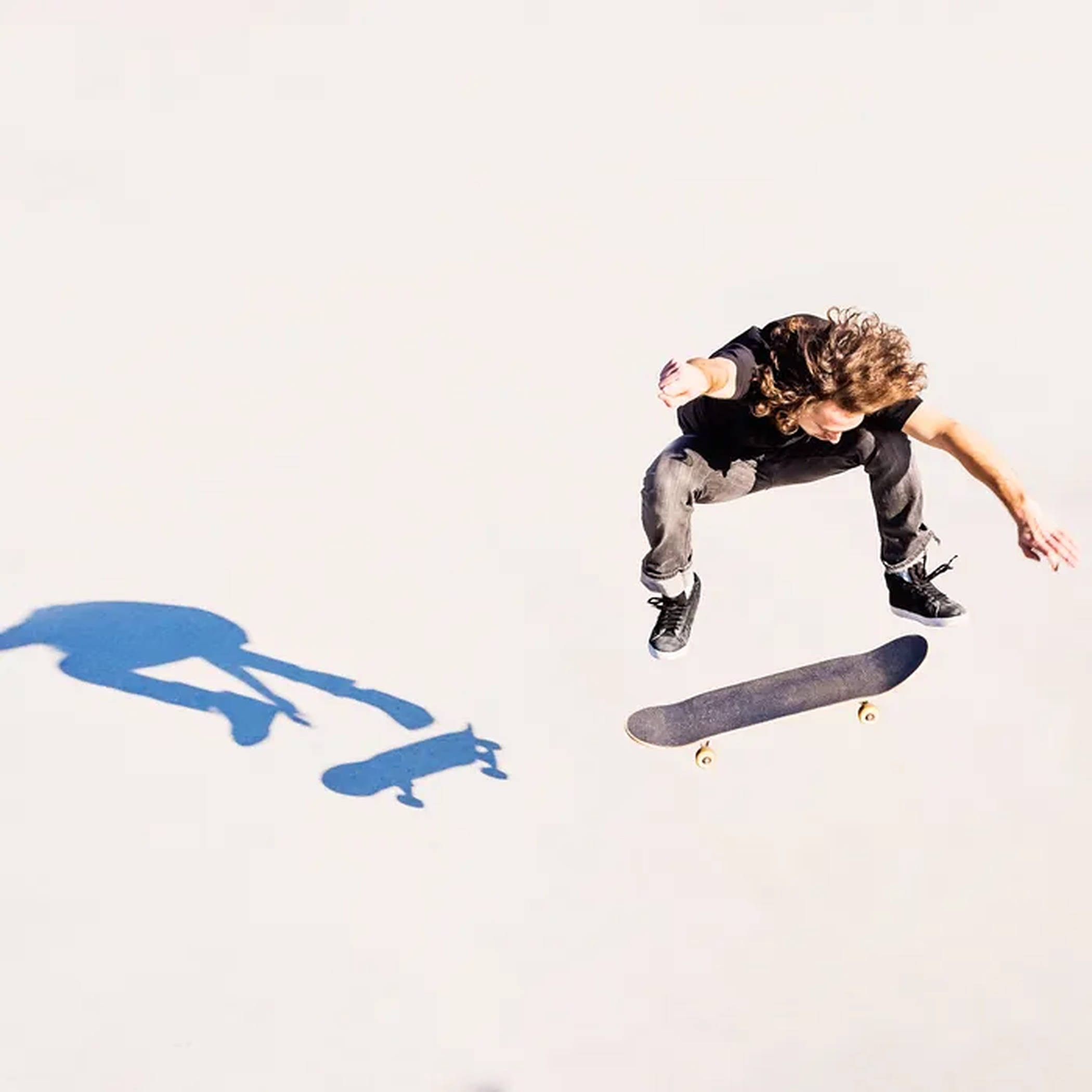 Estetisk skygge av skatergutt Bakgrunner