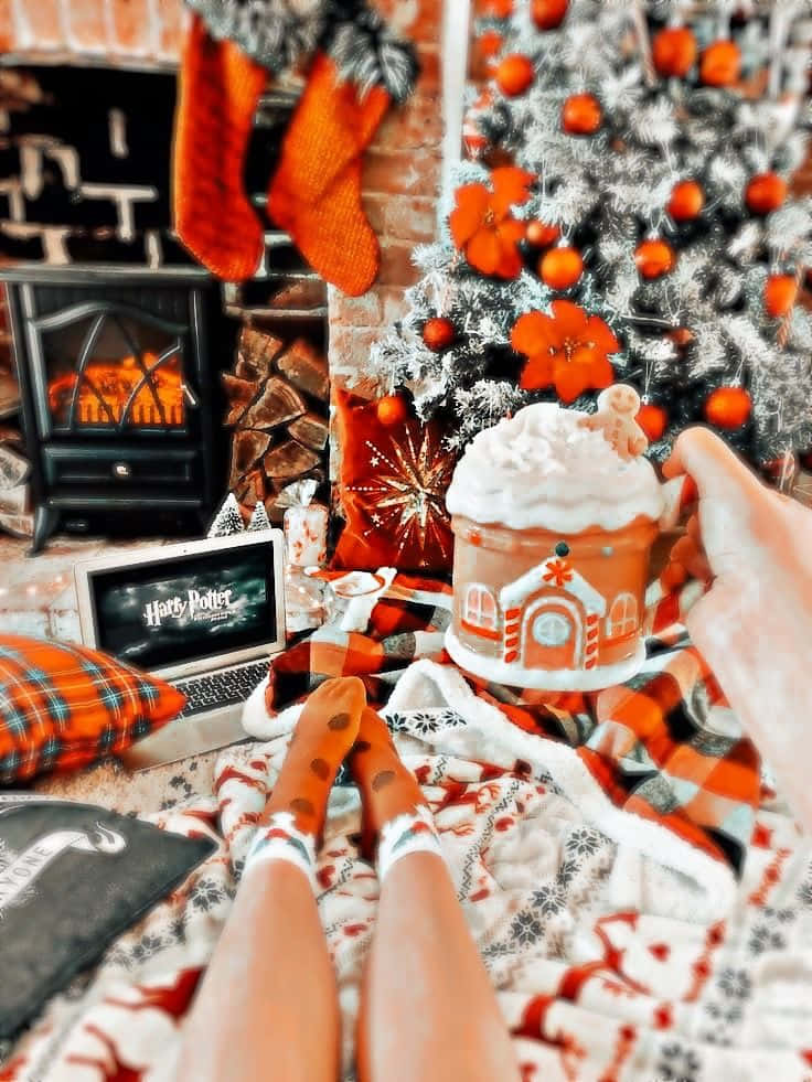 Estetiske julebilder Bakgrunner