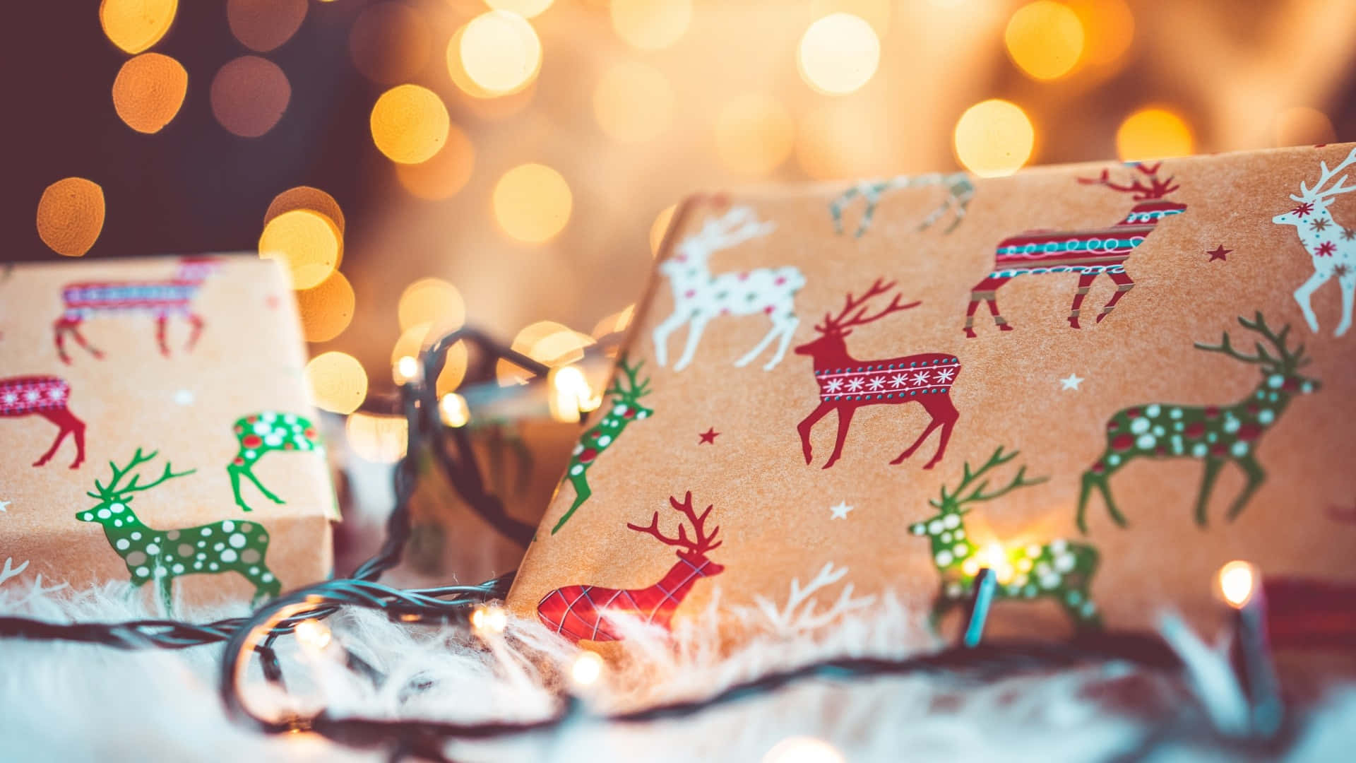 Estetiske julebilder Bakgrunner