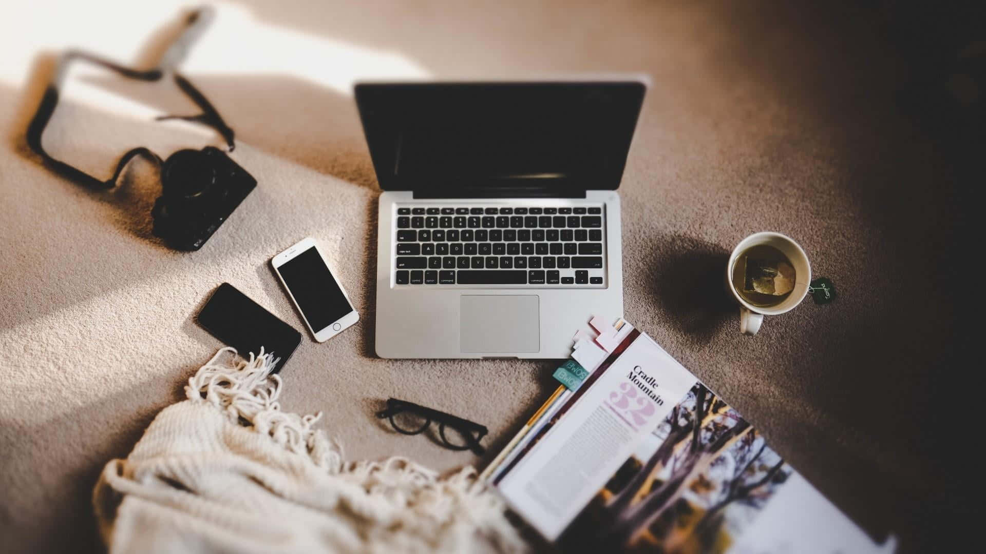 Estetiske Macbook-bilder Bakgrunner