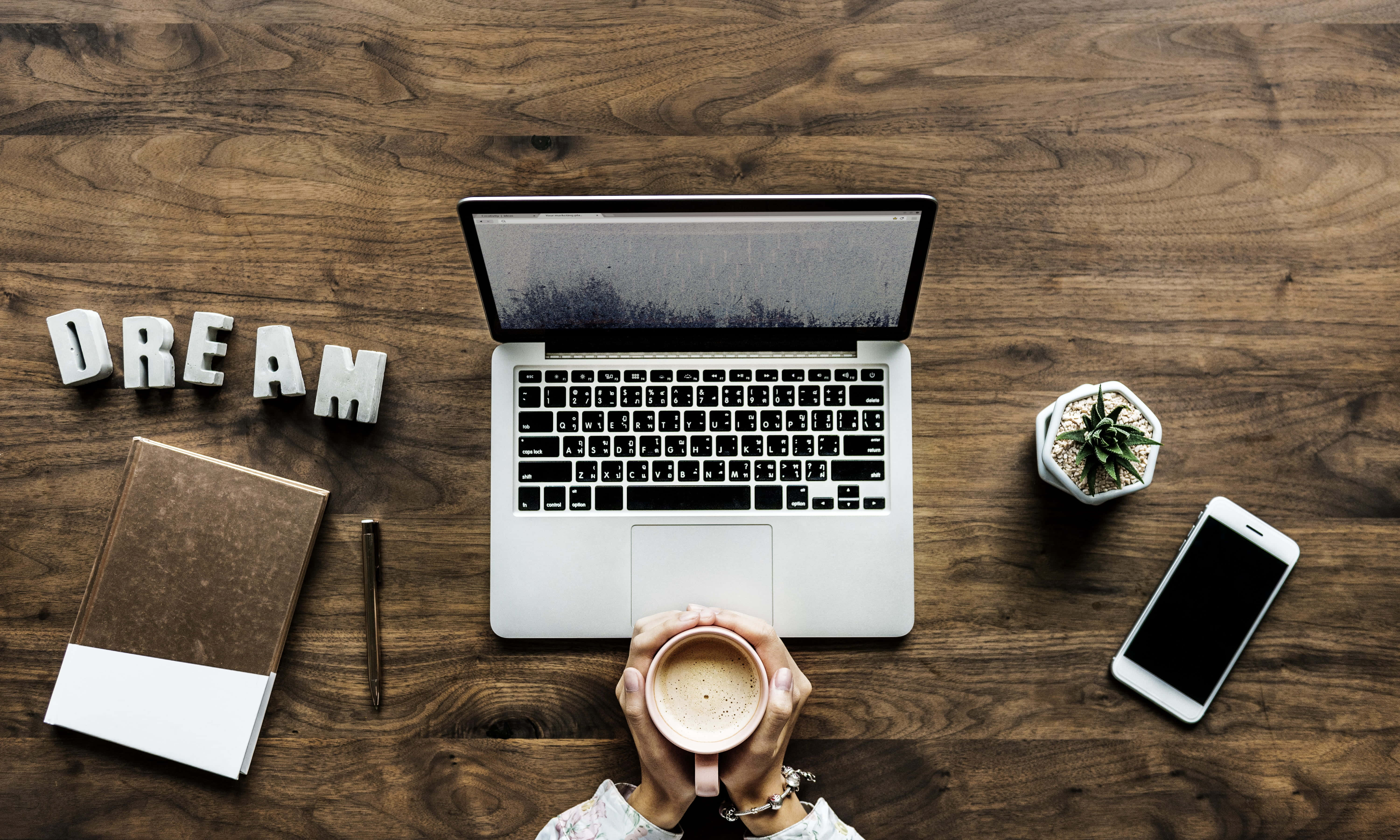 Estetiske Macbook-bilder Bakgrunner