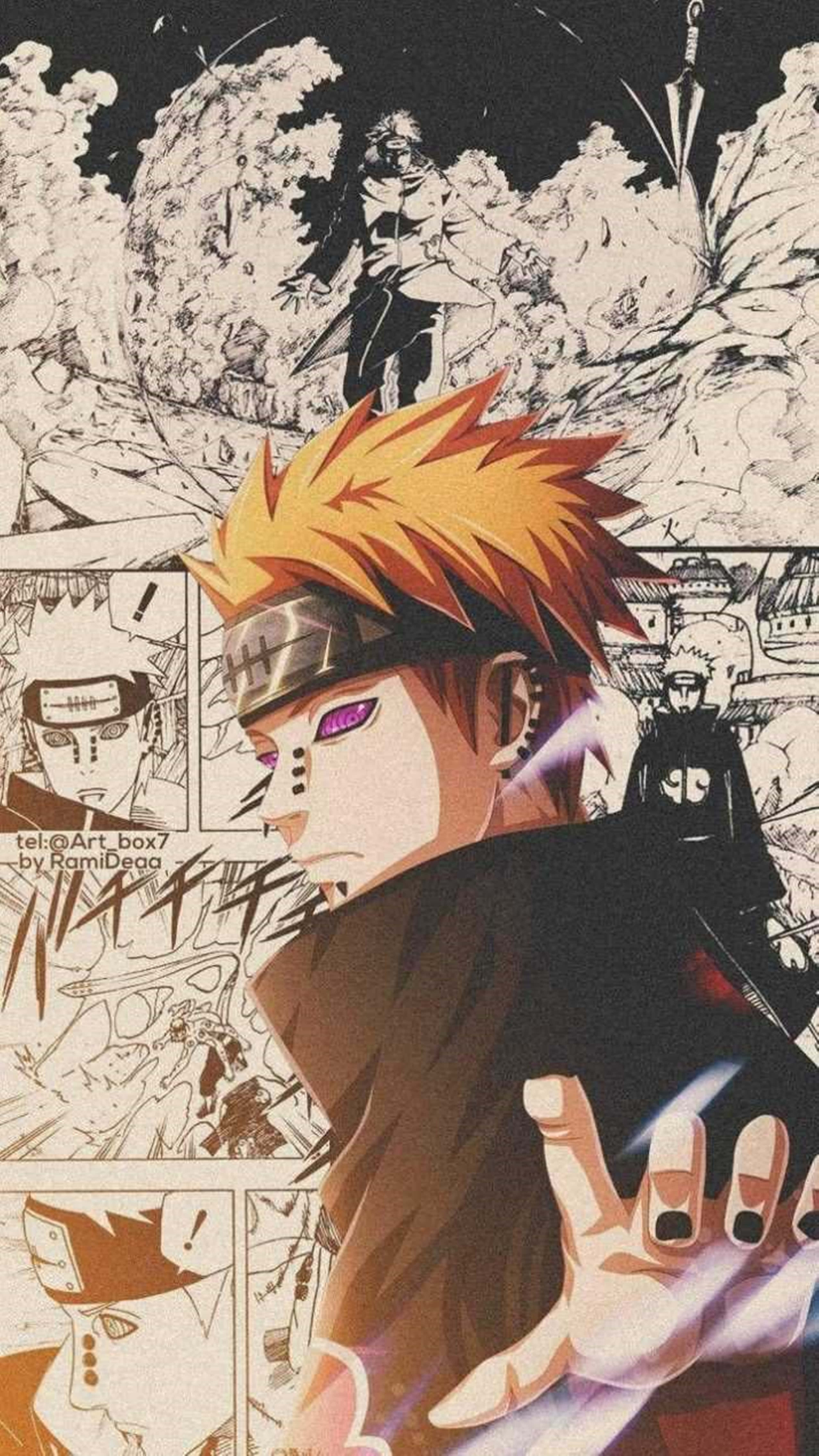 Et bestemt blikk, et oppdrag: føle smerten til Naruto i 4K Bakgrunner