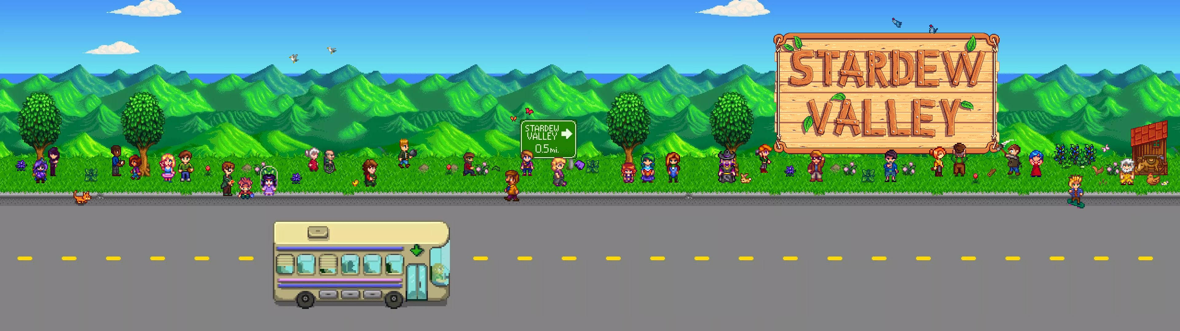 Et blikk på Stardew Valley-skiltet Bakgrunner
