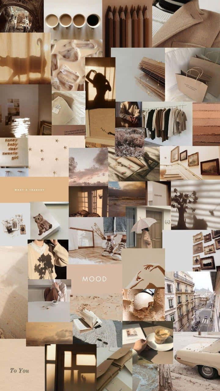 et collage av bilder av ulike gjenstander Bakgrunner