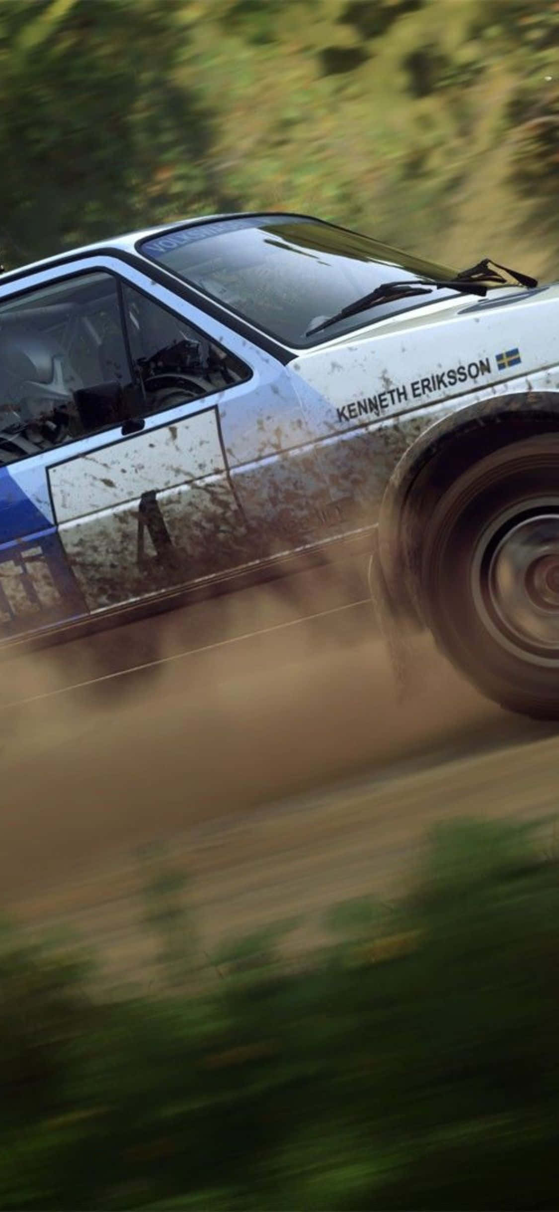 Et spennende off-road eventyr i iPhone Xs Dirt Rally! Bakgrunner