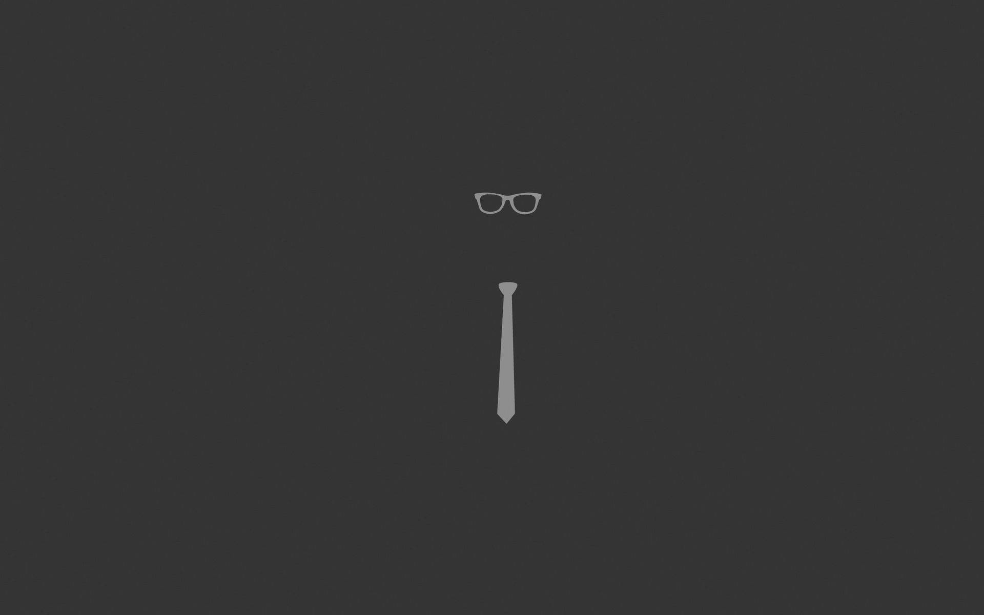 Minimalistiske briller og sløyfe vektor bakgrunn