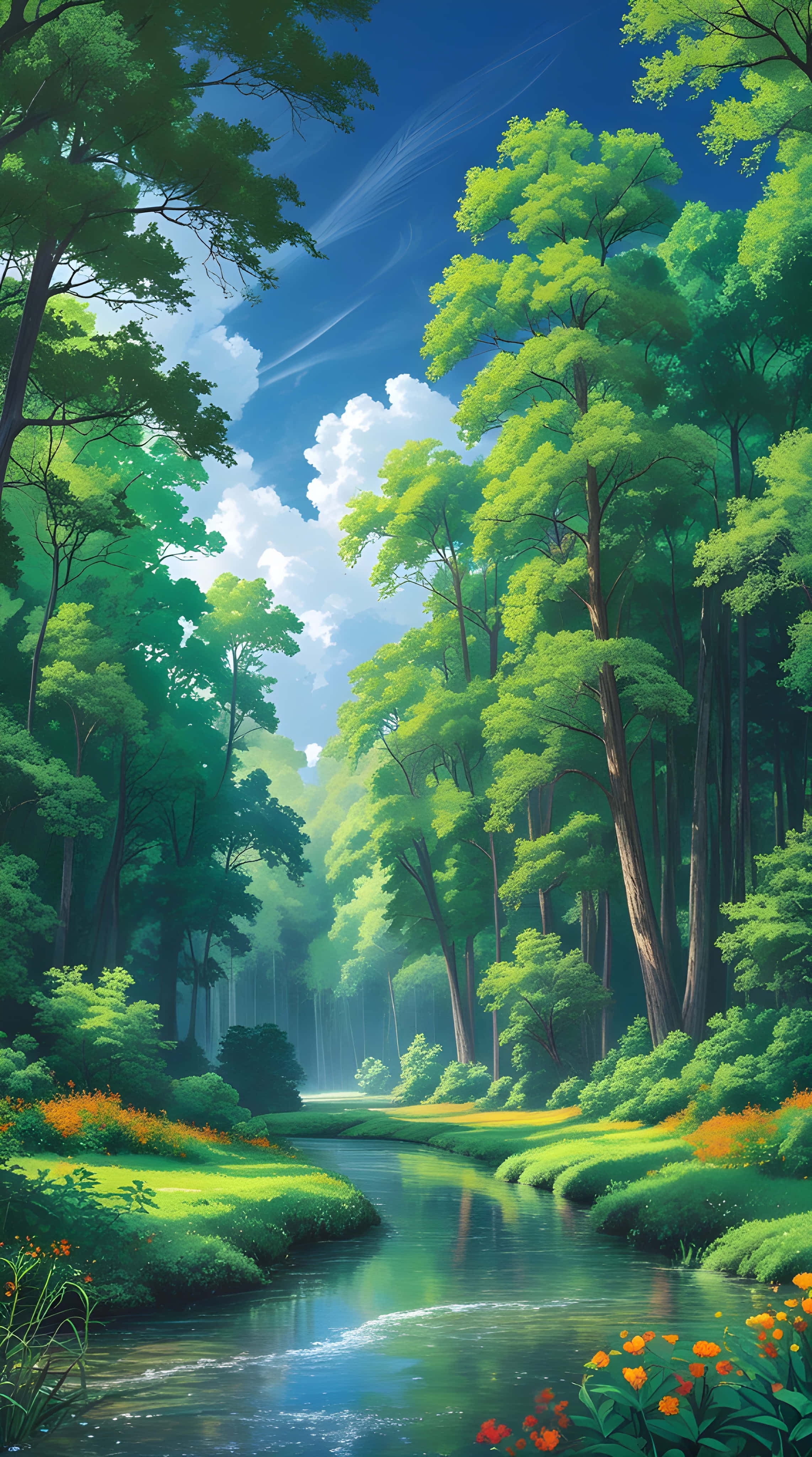 Et vakkert naturbilde Bakgrunner