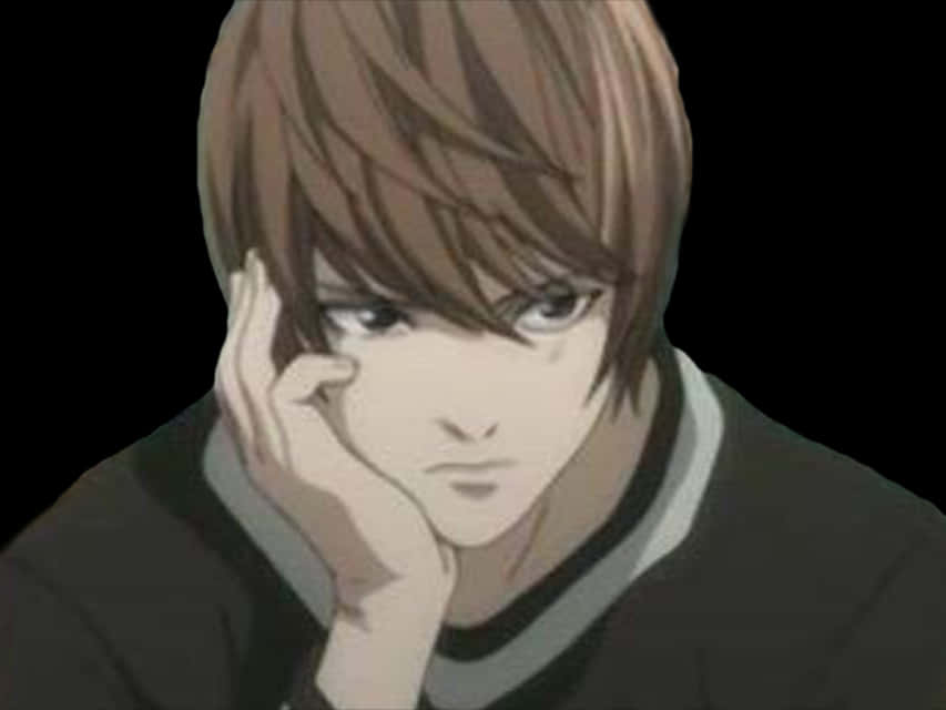 Ettertenksom animekarakter Light Yagami Bakgrunner