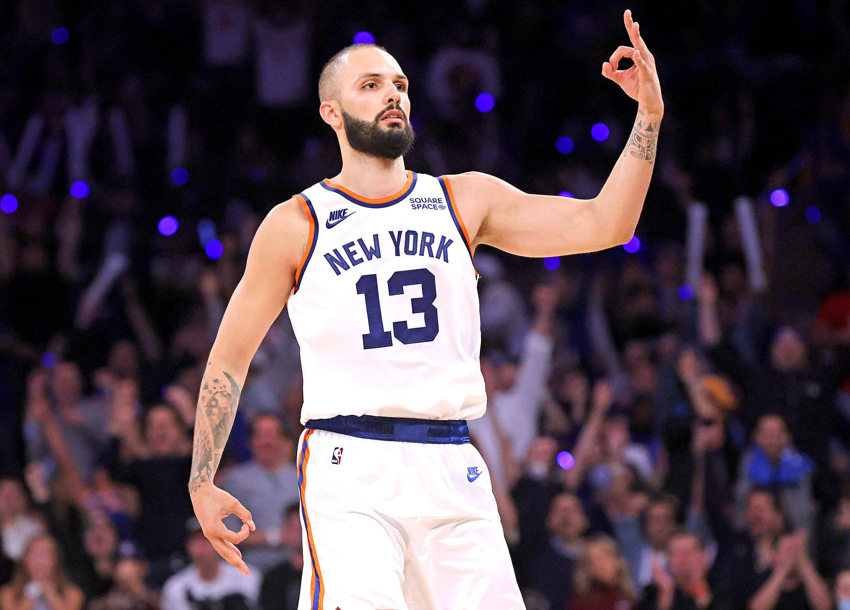 Evan Fournier trepoengsskudd Celtics mot Knicks