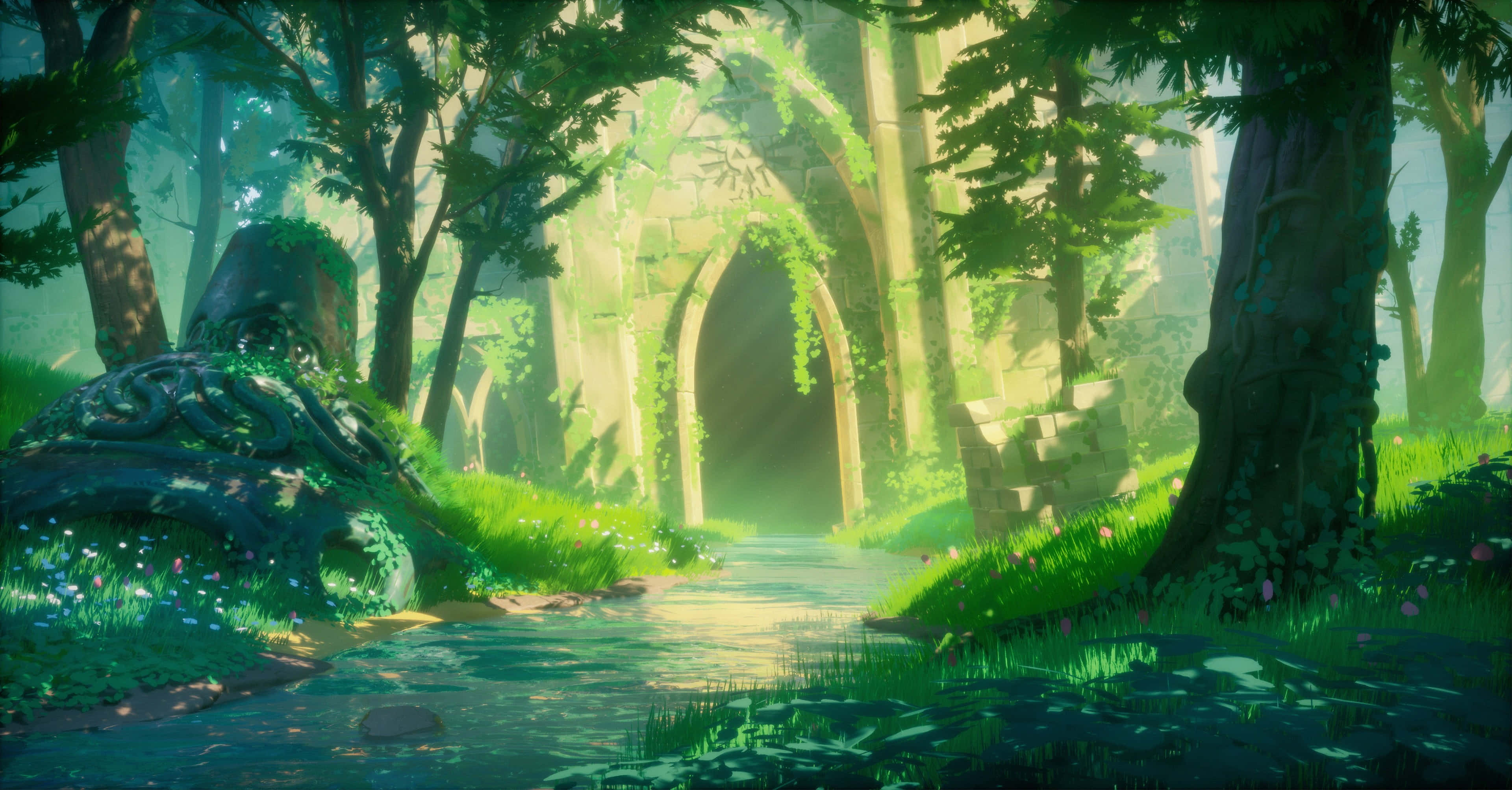 Eventyr venter i Hyrule med Link, Tidens Helt Bakgrunner