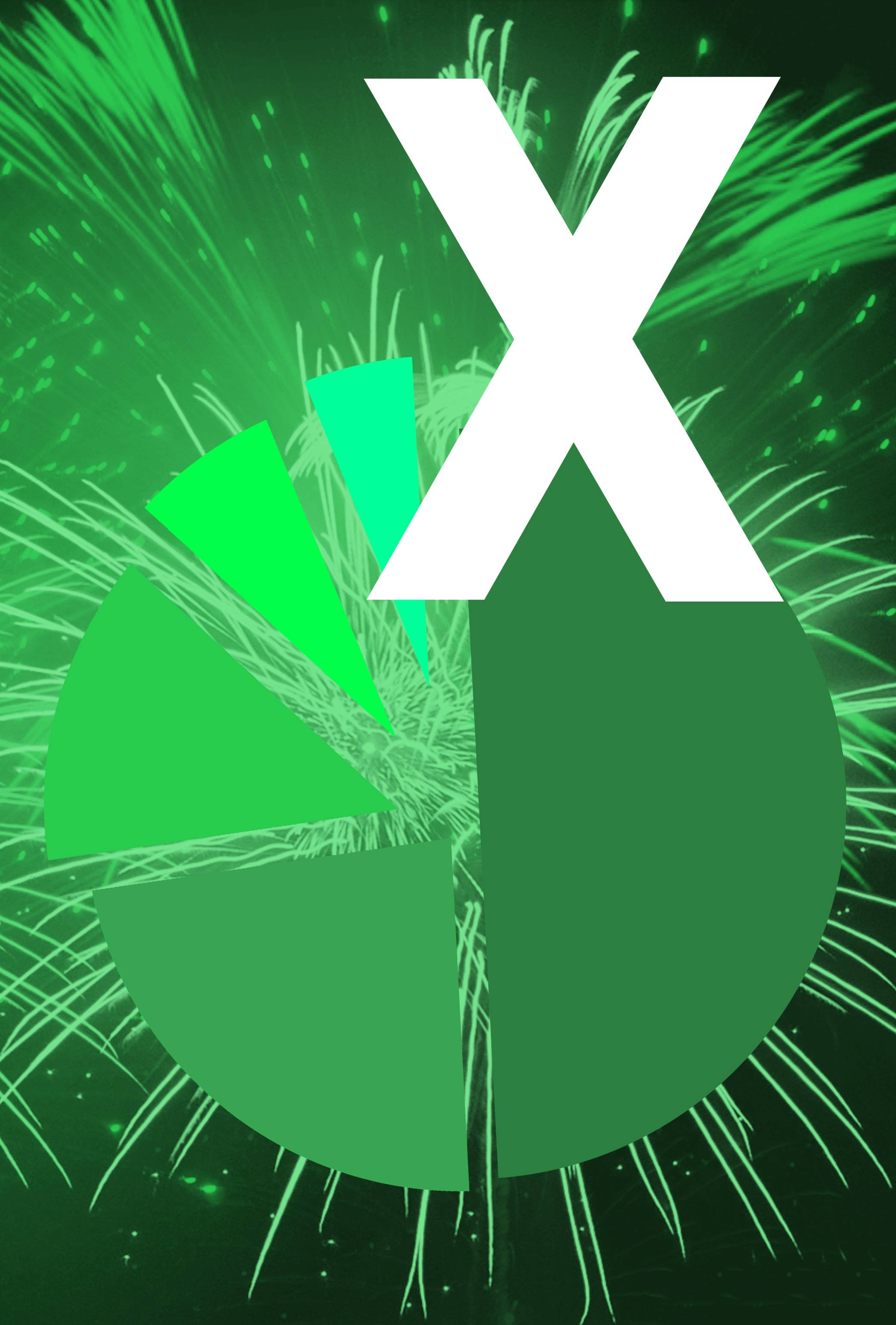 Excel Microsoft X-logo Bakgrunner