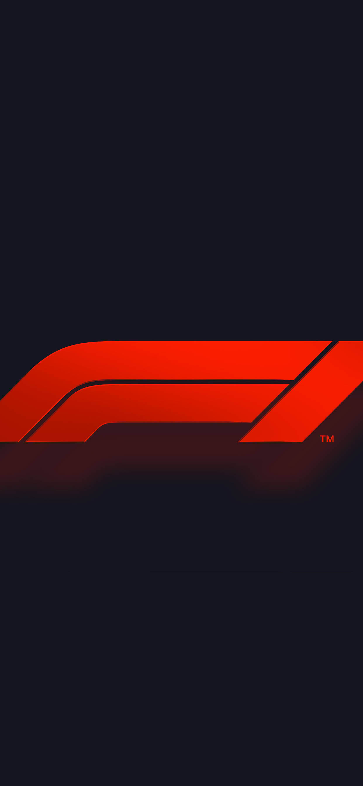 F1 Rød Logo iPhone Bakgrunner
