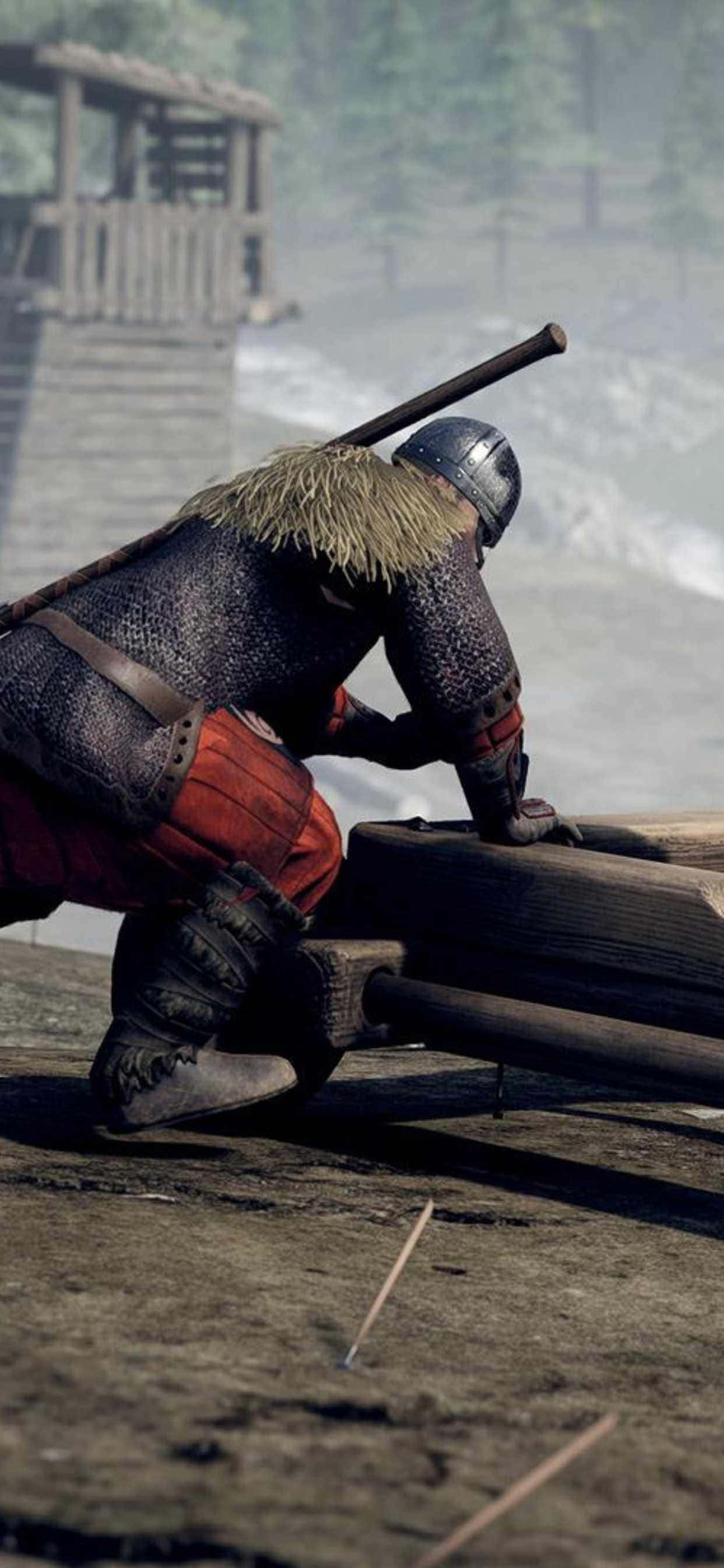 Få den maksimale spillopplevelsen med iPhone Xs Max og Mordhau Bakgrunner