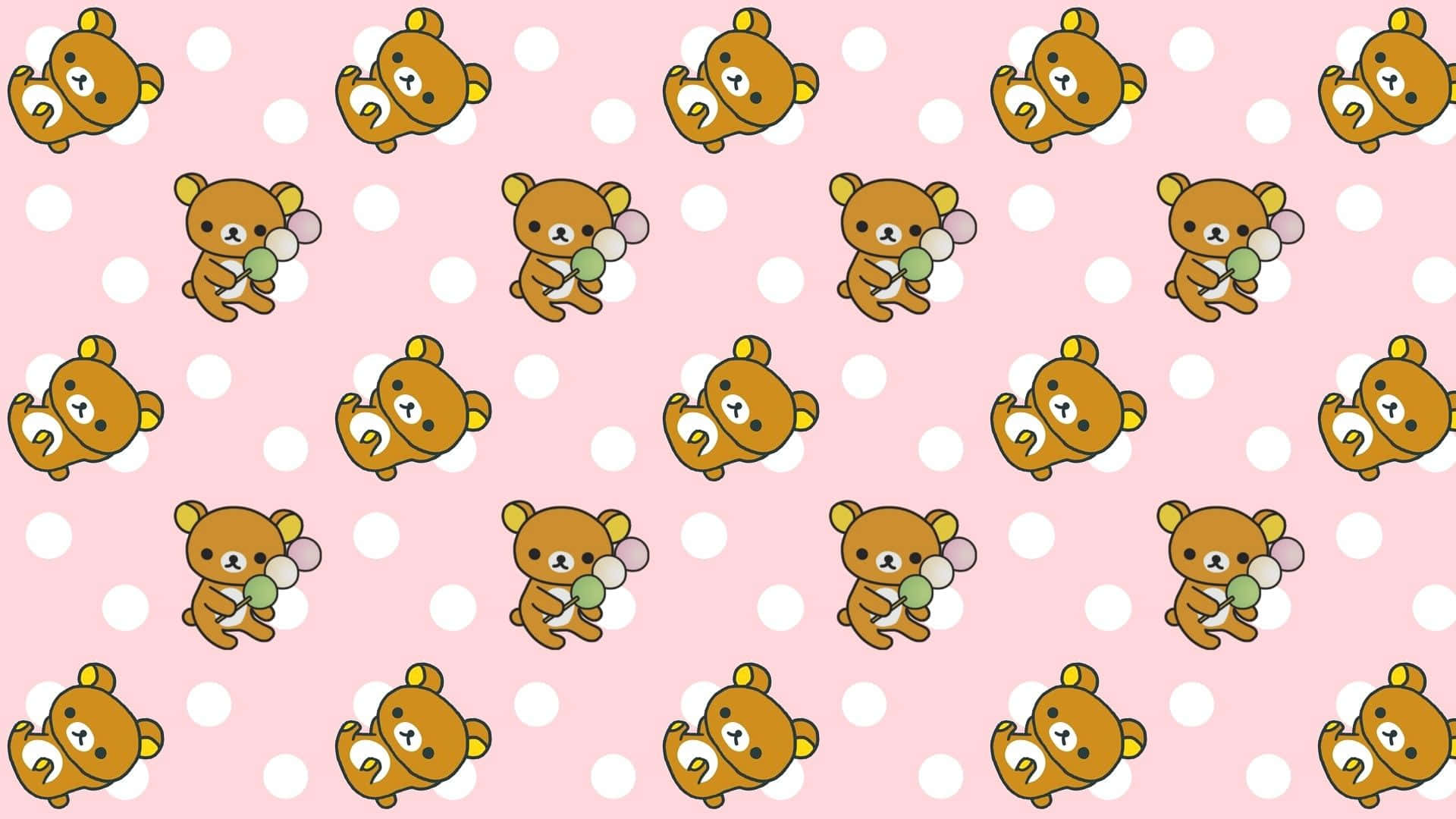 Få din daglige dose av søthet og kawaii-stemning med denne fluffy rosa bakgrunnen. Bakgrunner