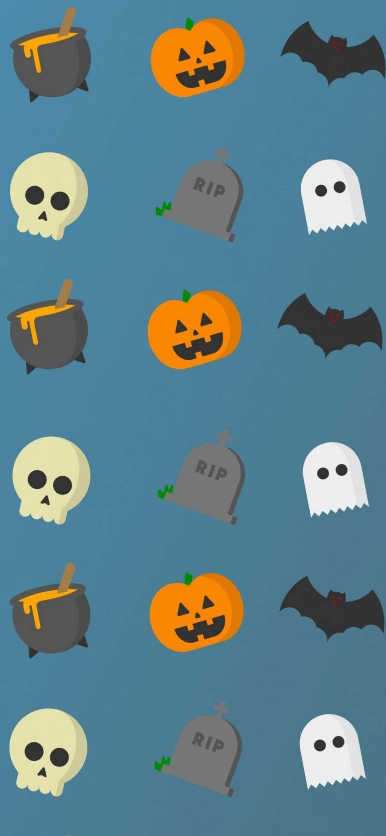Få Halloween-stemningen med denne festlige iPhone-bakgrunnen. Bakgrunner
