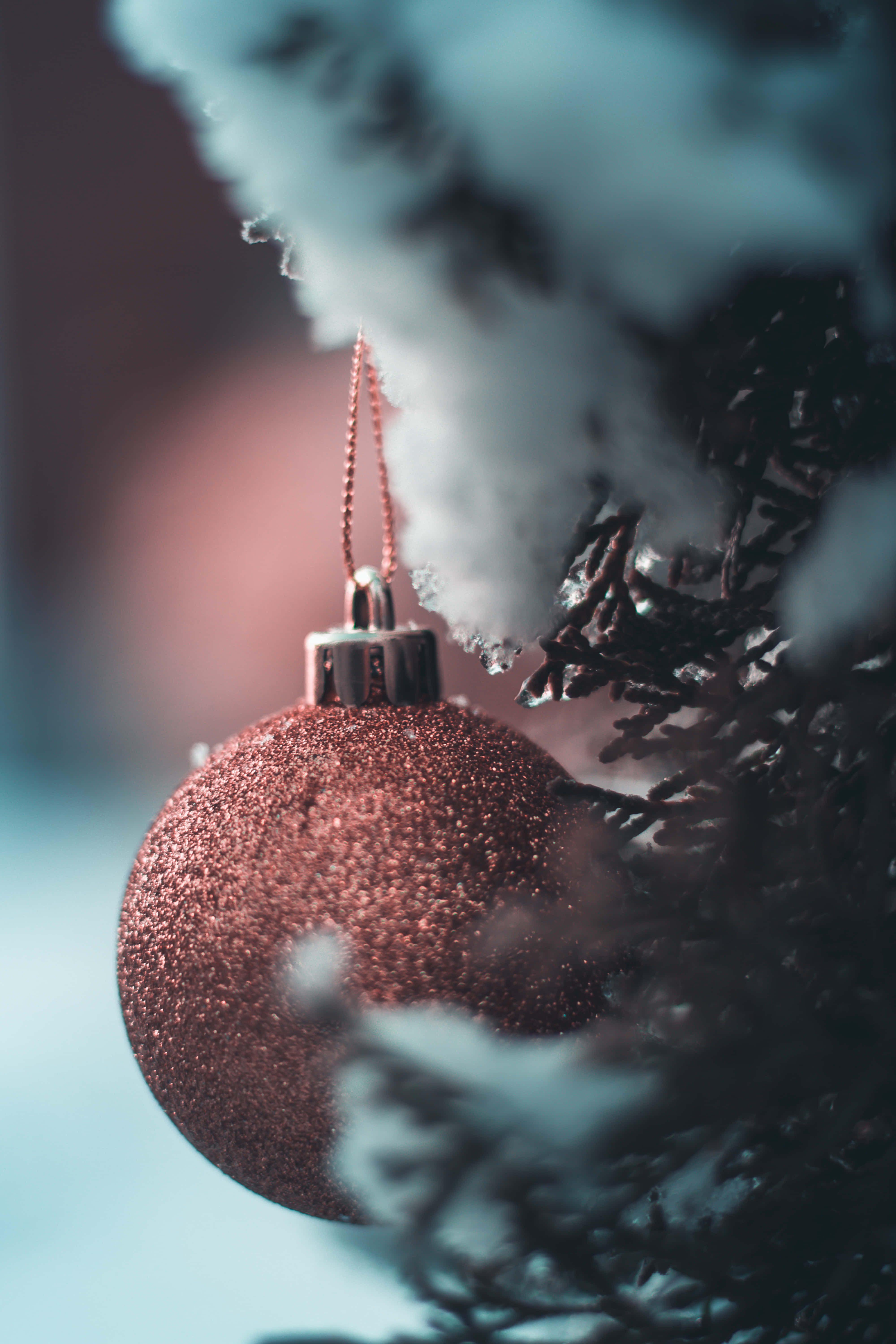 Få julestemning med en festlig telefonbakgrunn Bakgrunner