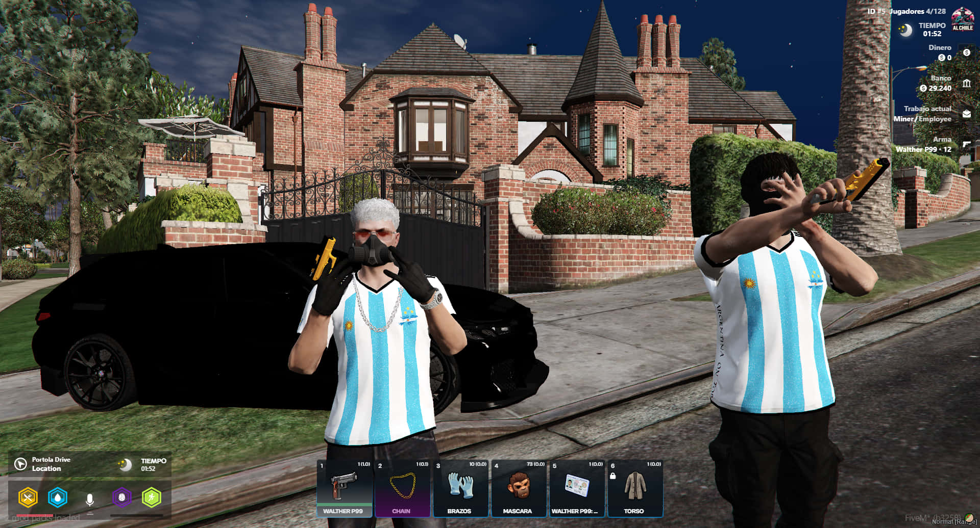 GTA 5, gjeng, Argentina, bil, skjorte PNG, aura, bror