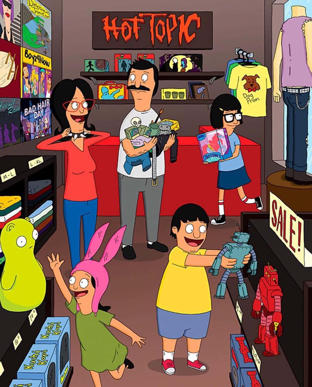 Familiehygge på Bob’s Burgers Bakgrunner