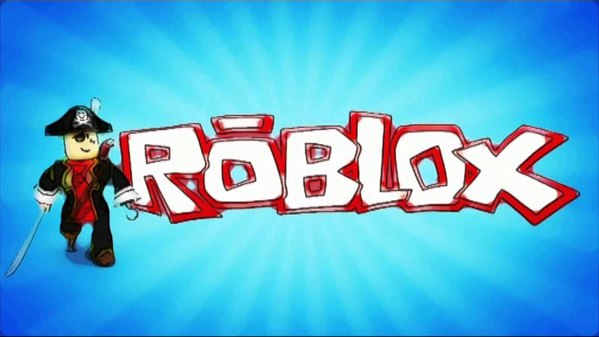 Kreativ bakgrunn av logo og pirat-avatar-design fra Roblox.