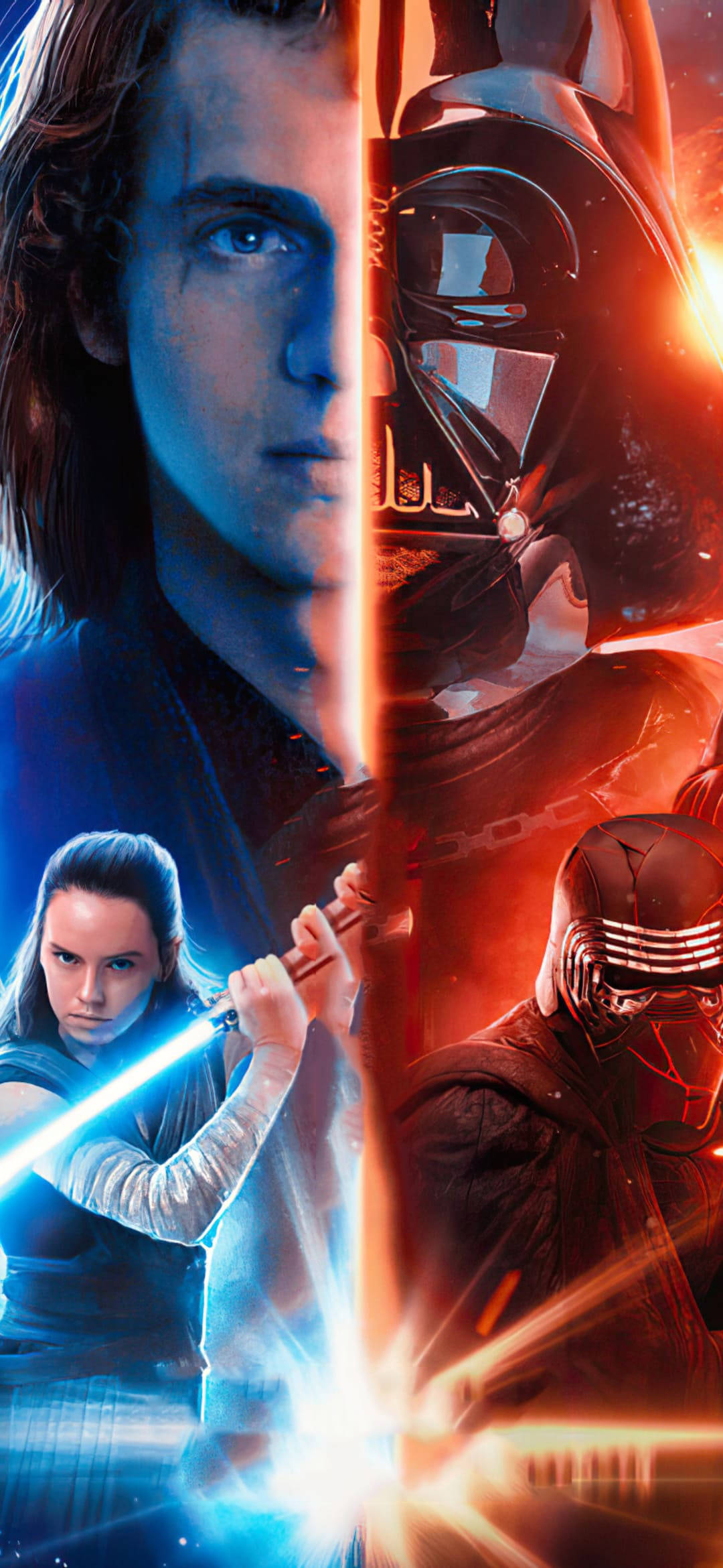 Fan-redigering Star Wars iPhone 6 Plus Bakgrunner
