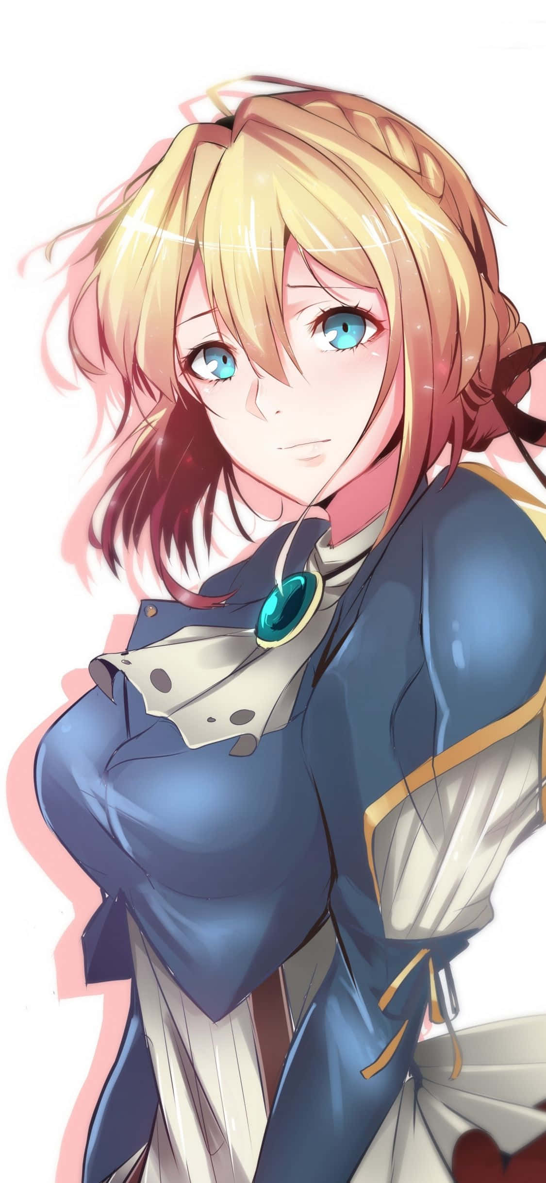 Fang hvert øyeblikk med Violet Evergarden iPhone Bakgrunner