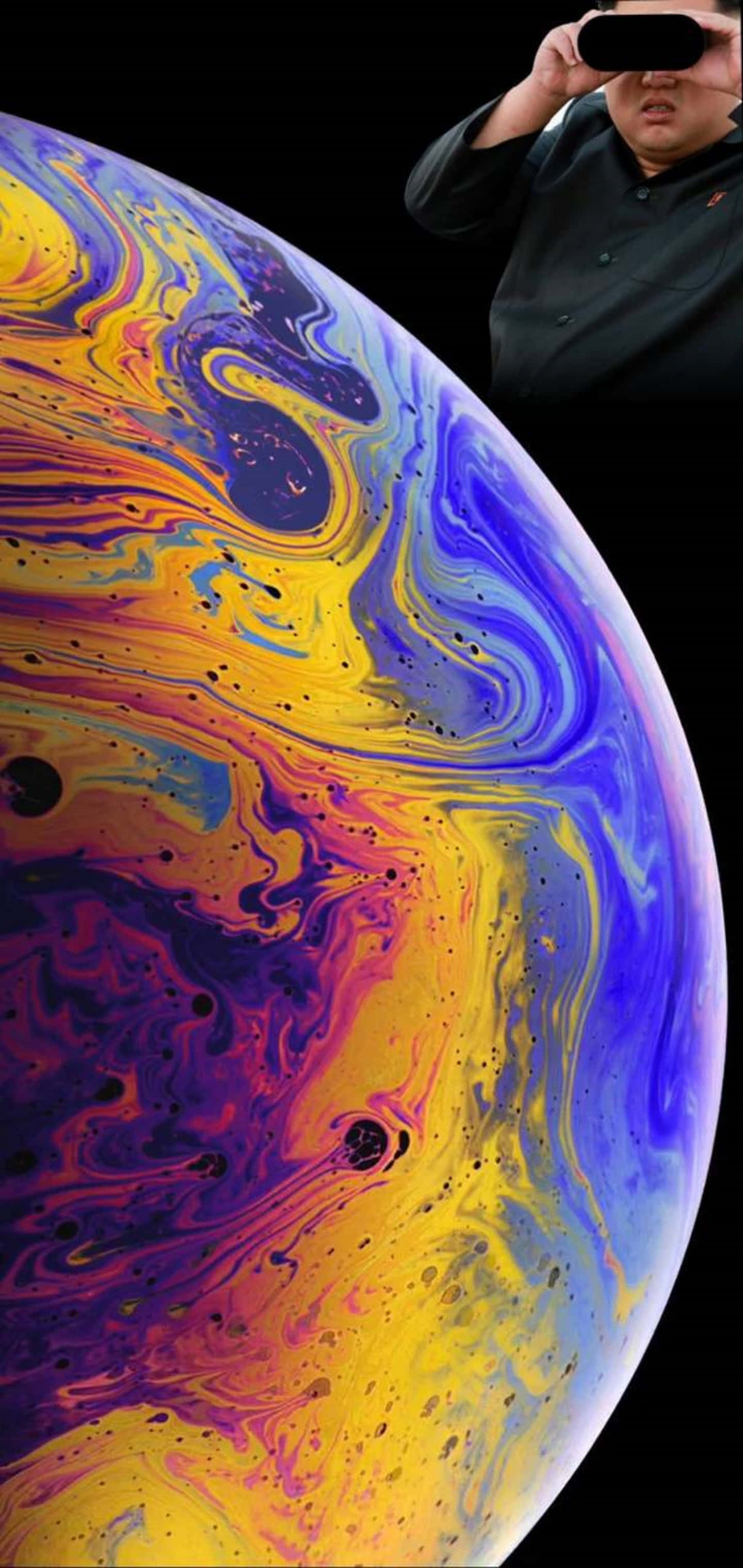 Fang verden i strålende klarhet med den imponerende Galaxy S10 Plus Bakgrunner