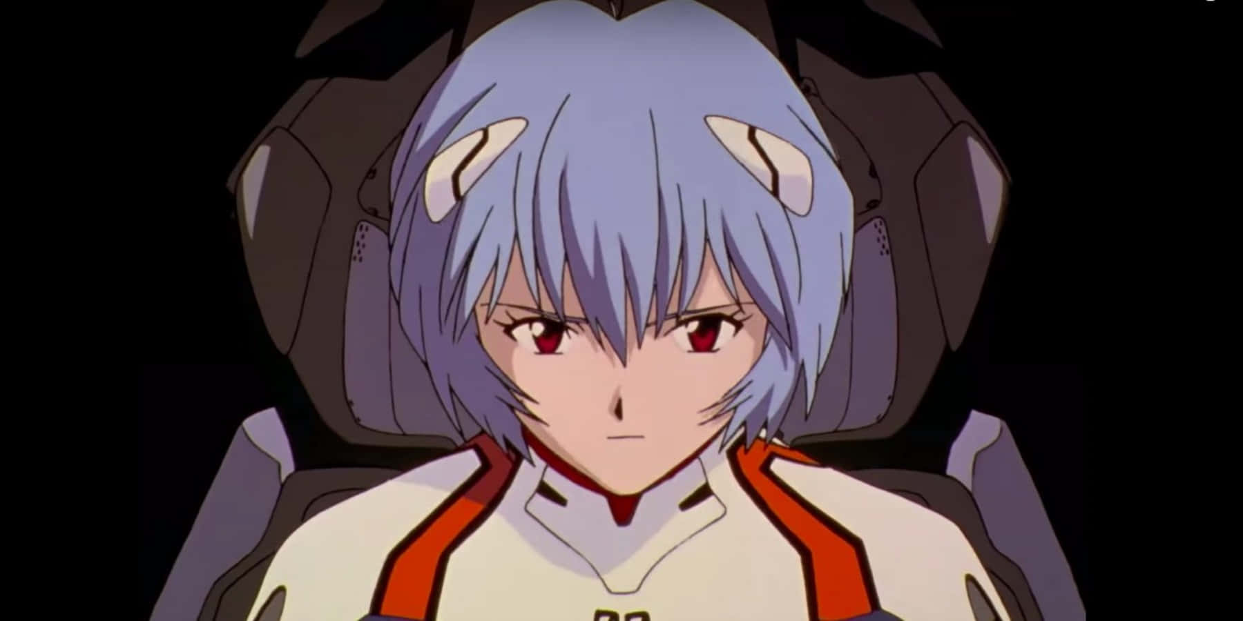 Fanger et øyeblikk av stillhet mellom Shinji og Eva-01 i Neon Genesis Evangelion. Bakgrunner