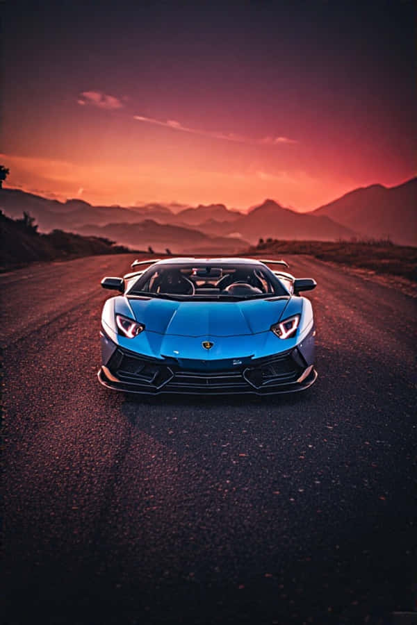 Fantastisk Lamborghini-bil 4K Bakgrunner