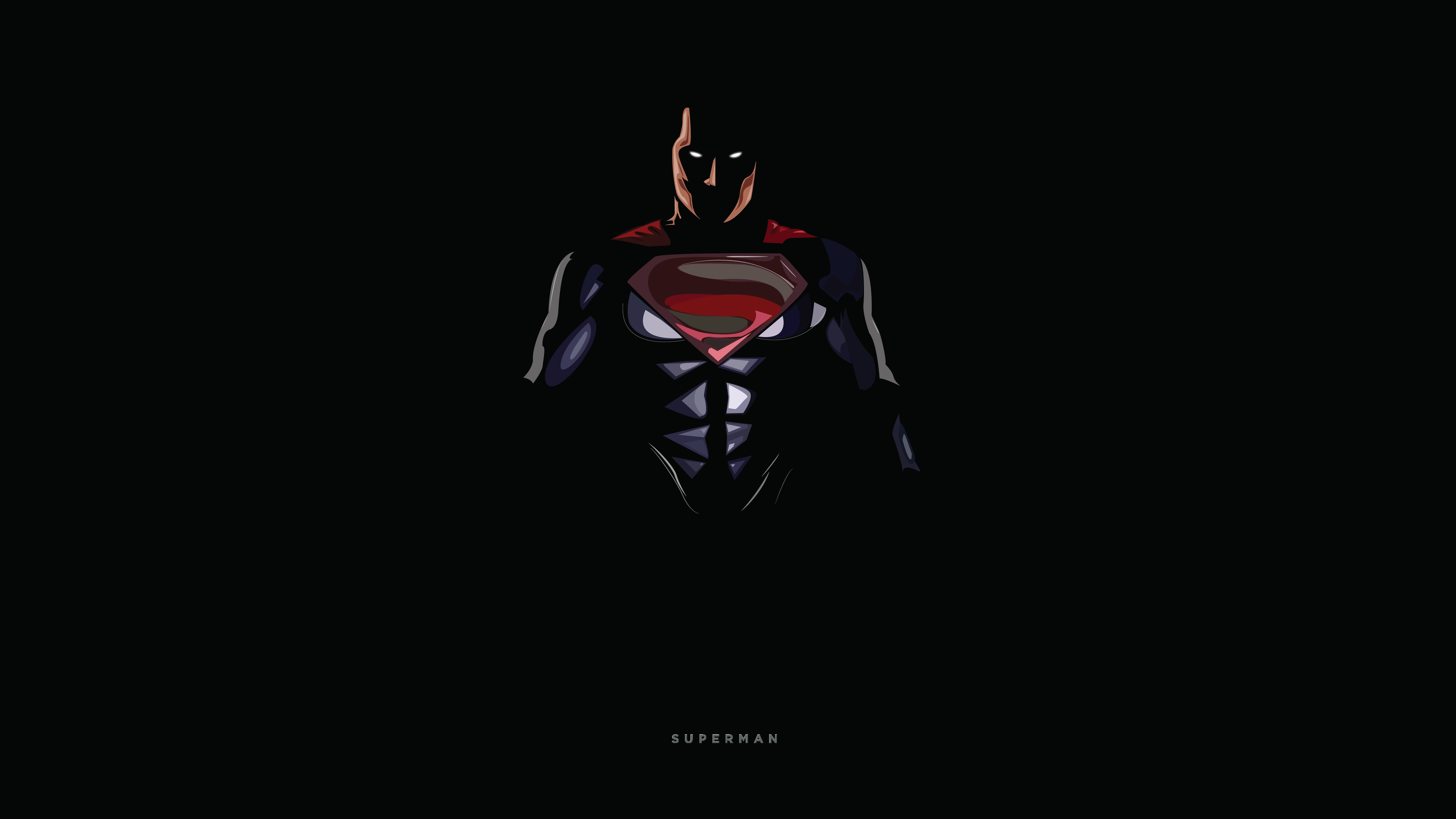 Fantastisk Superman Mørk 4K Bakgrunner