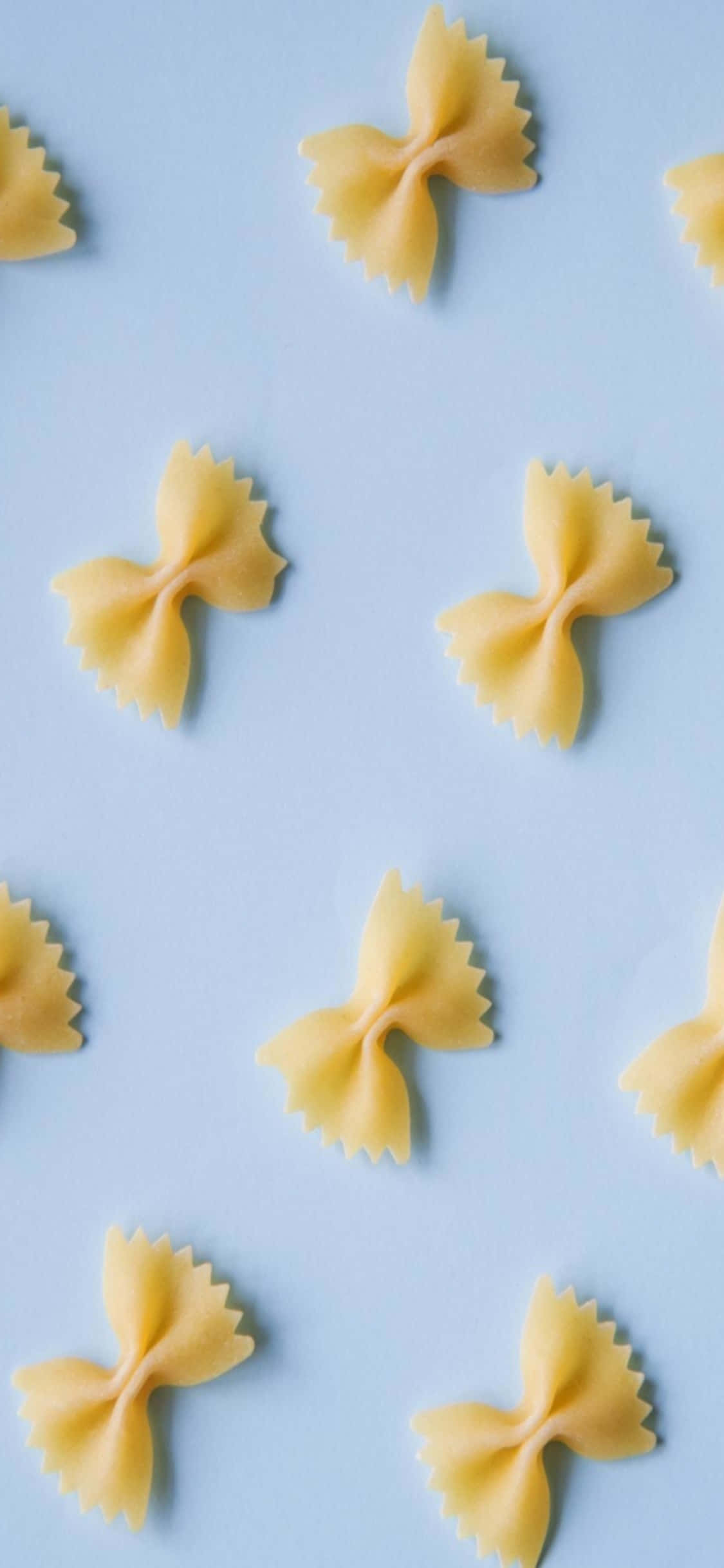 Farfalle iPhone X Pasta Bakgrunn Bakgrunner
