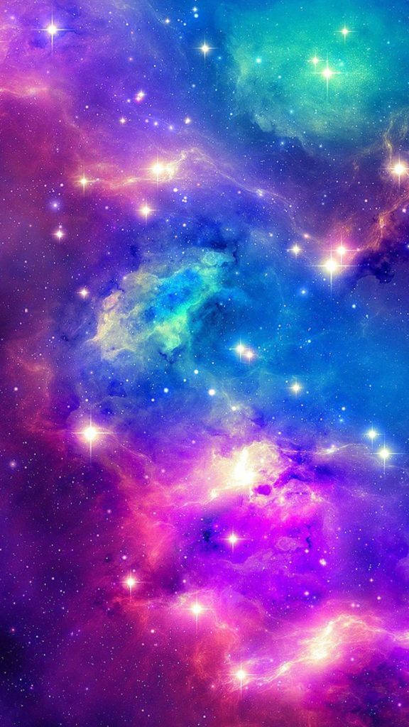Fargerik kosmisk Samsung Galaxy Note 3 Bakgrunner
