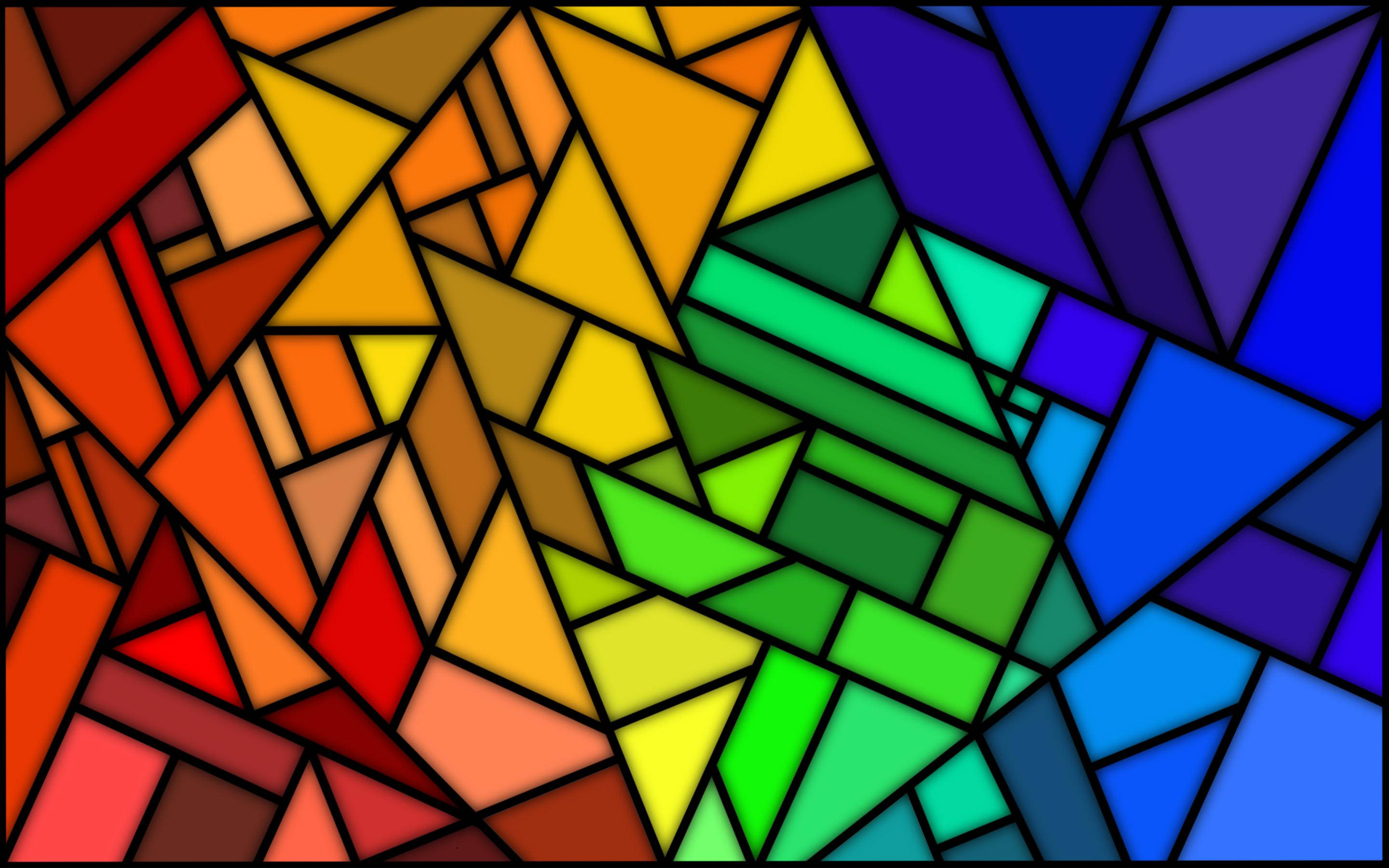 Farget glass polygonal mosaikk Bakgrunner