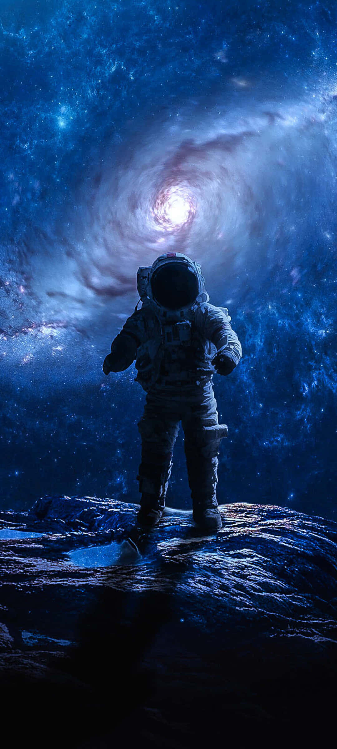 Fascinerende romvandring - Astronaut i verdensrommet Bakgrunner