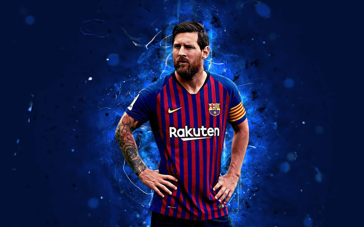 FC Barcelona-fotballstorheten Lionel Messi Bakgrunner