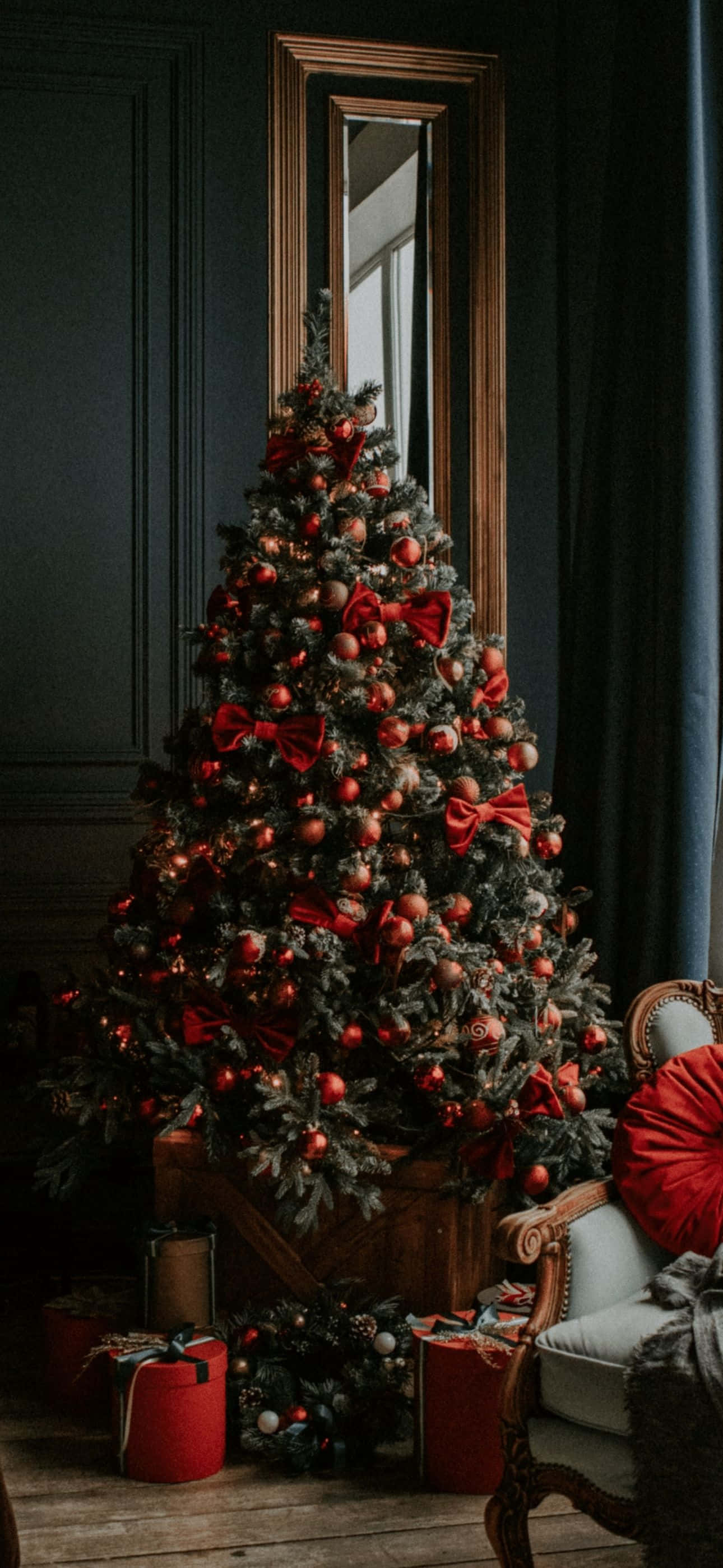 Feir høytiden med en juleinspirert iPhone Bakgrunner