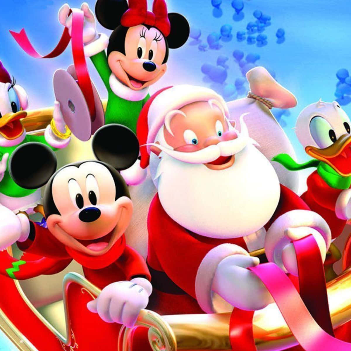 Feir høytiden med Mikke Mus, Minni og alle dine Disney-venner! Bakgrunner