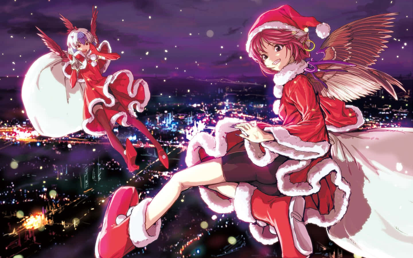 Feir høytiden med Anime Christmas! Bakgrunner