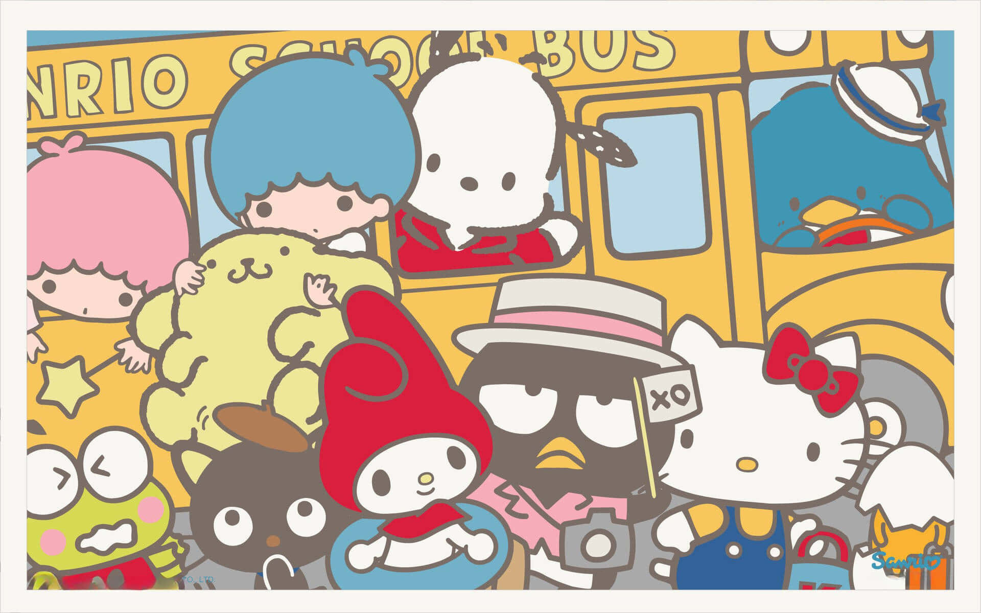 Feir med Sanrio-venner Bakgrunner