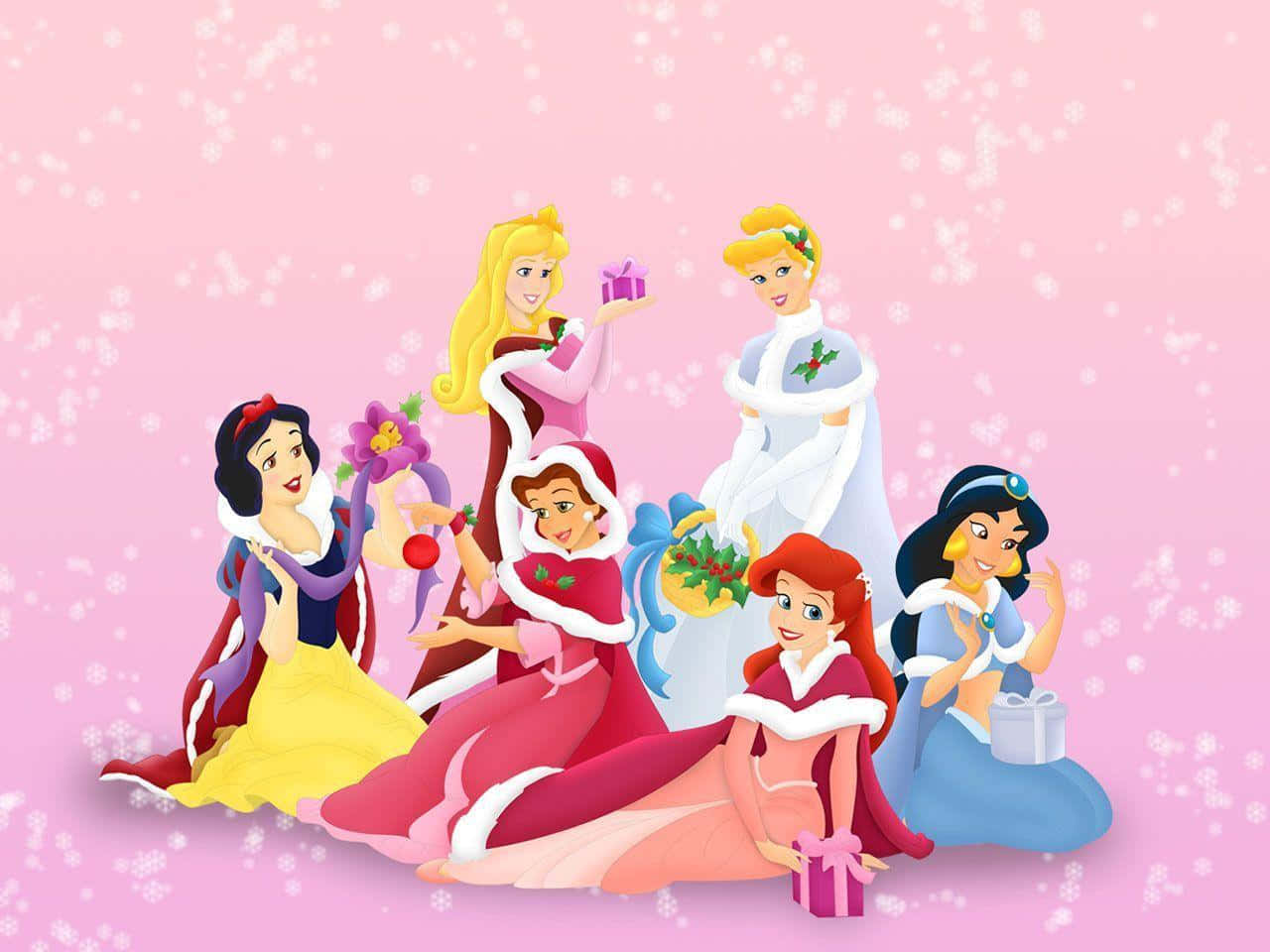 Feire høytiden med Mikke og Minni fra Disneys vidunderlige verden! Bakgrunner