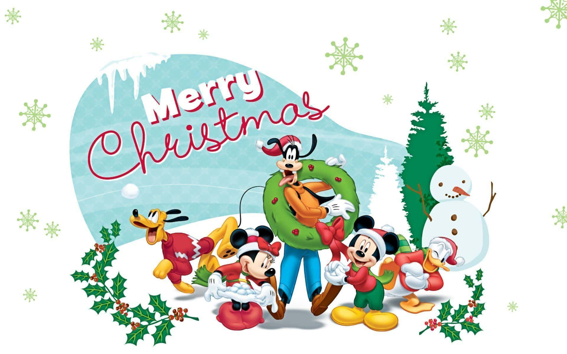 Feire jul med Disney-magi Bakgrunner