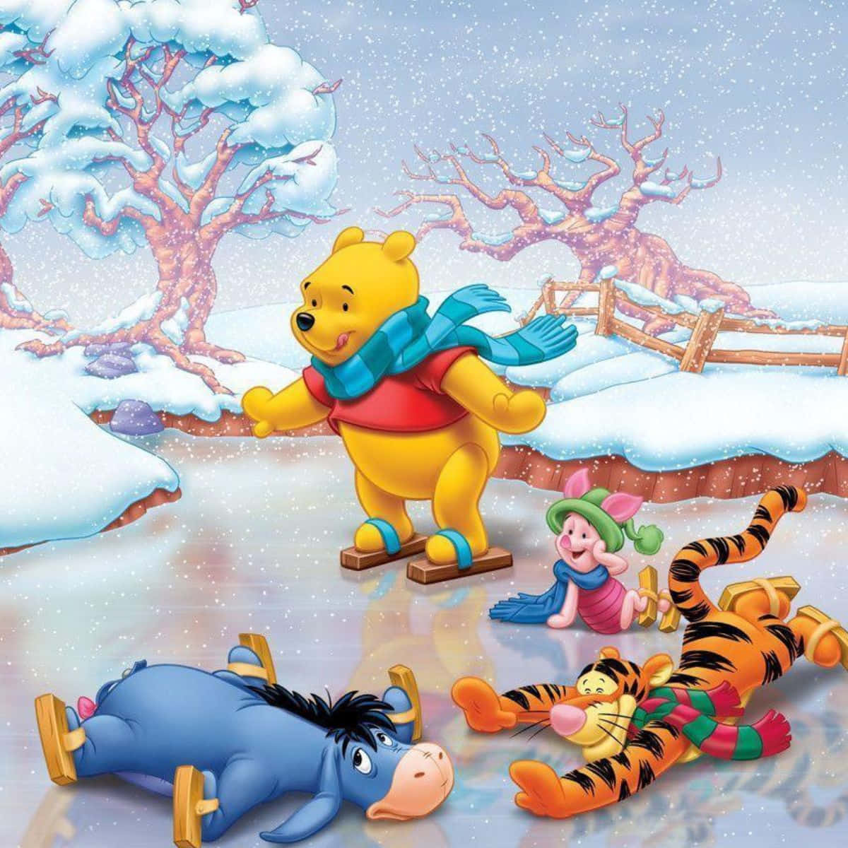 Feire julens magi med Disney Bakgrunner