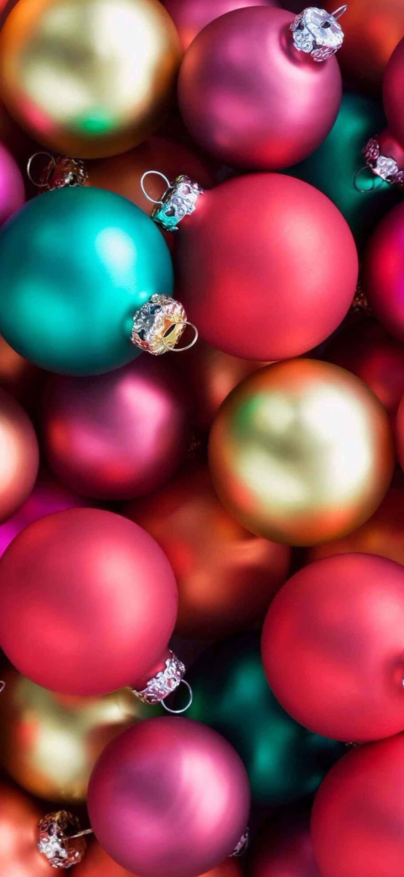 Feire juletiden med denne glade festlige iPhone-bakgrunnen Bakgrunner