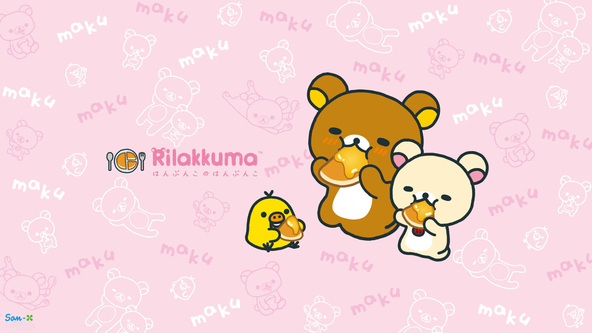 Feirer klassiske Sanrio-figurer, alltid smilende og søte! Bakgrunner